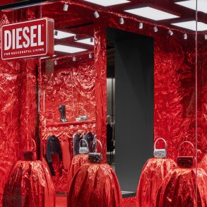 Diesel Launches 'Red Takeover' Concept Store in Milan