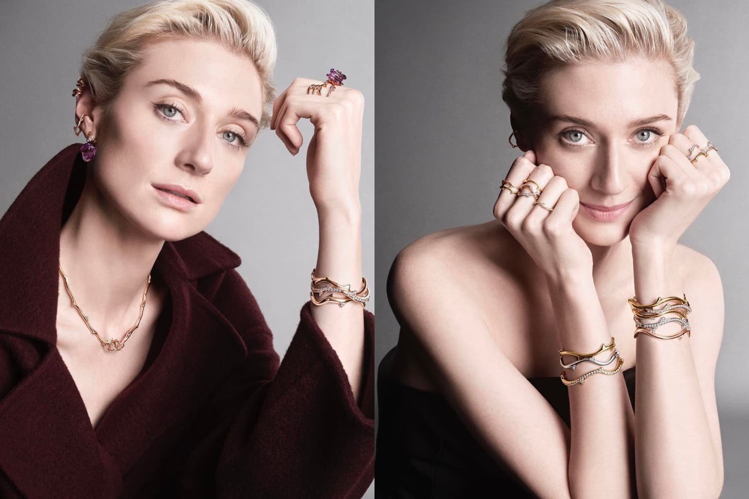 Dior Jewelry La Rose Dior 2023 Ad campaign Ad campaign with Elizabeth Debicki header image