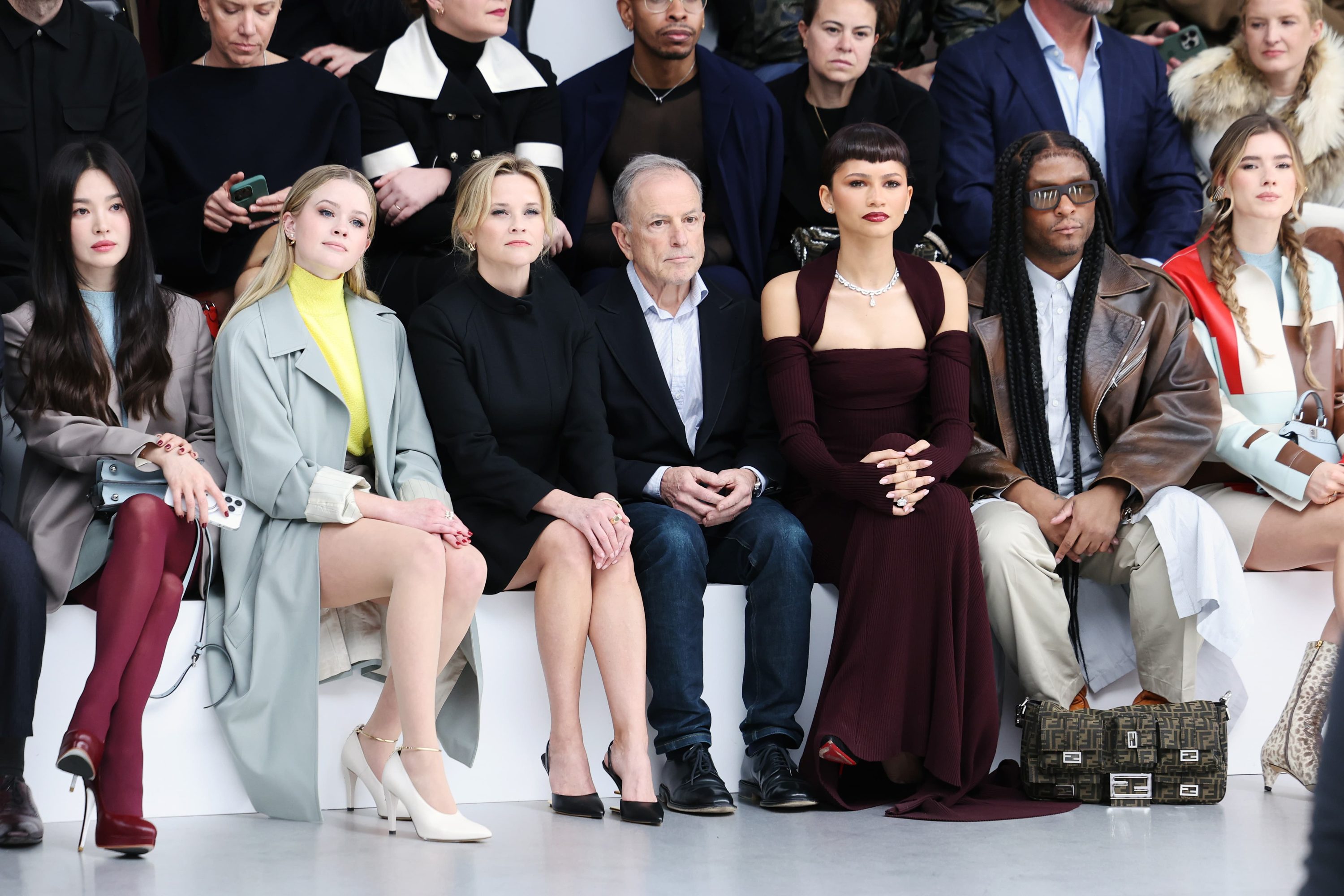 Fendi Spring 2024 Couture Fashion Show Front Row | The Impression