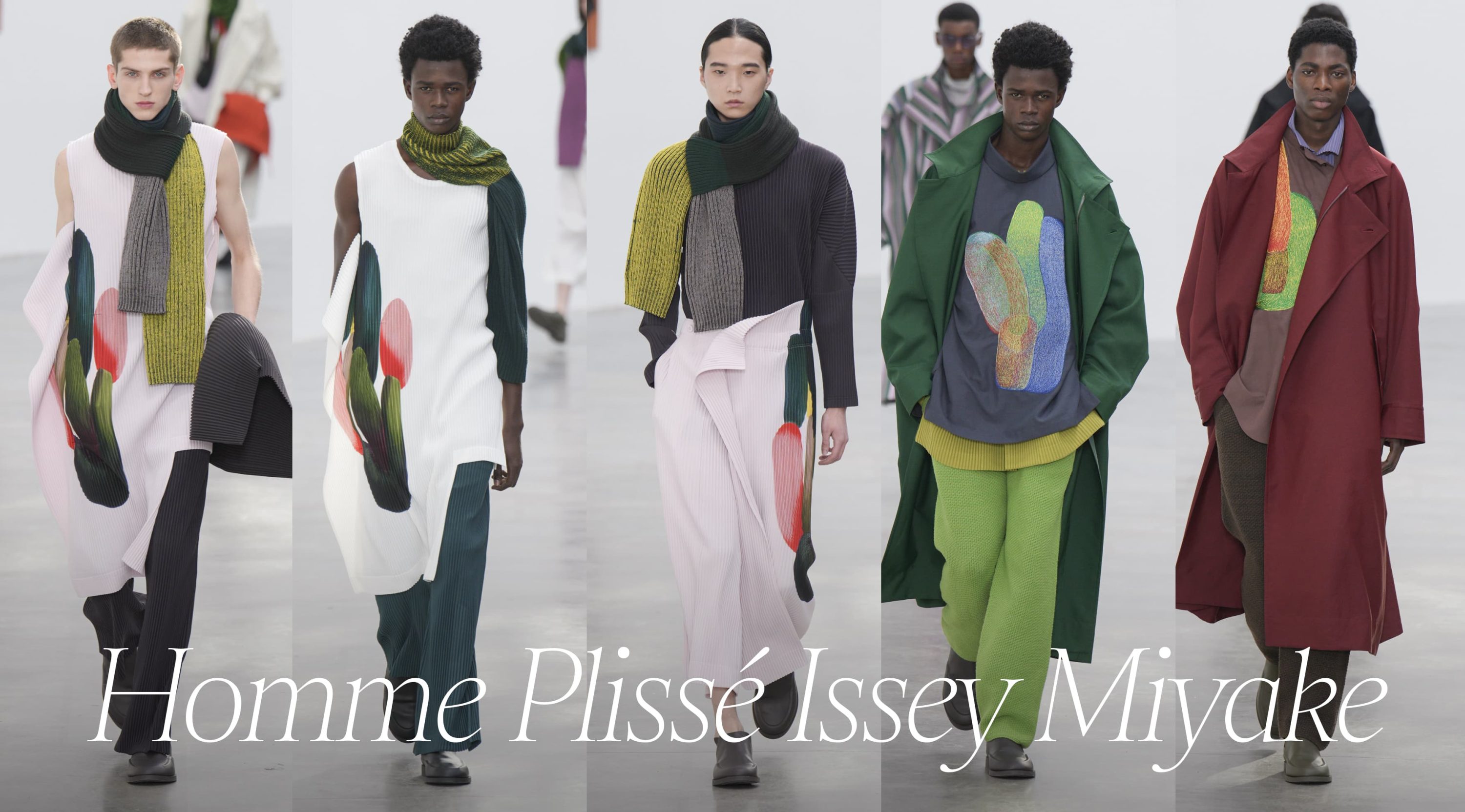 Homme Plissé Issey Miyake men's fall 2024 fashion show