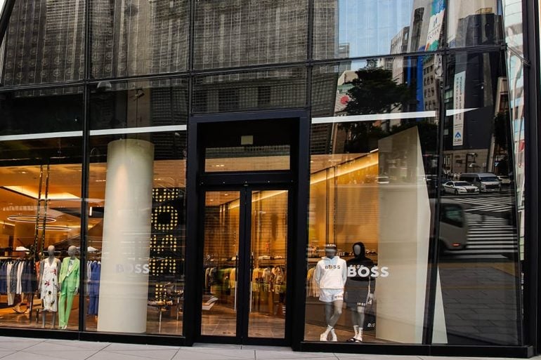Hugo Boss store Tokyo photo