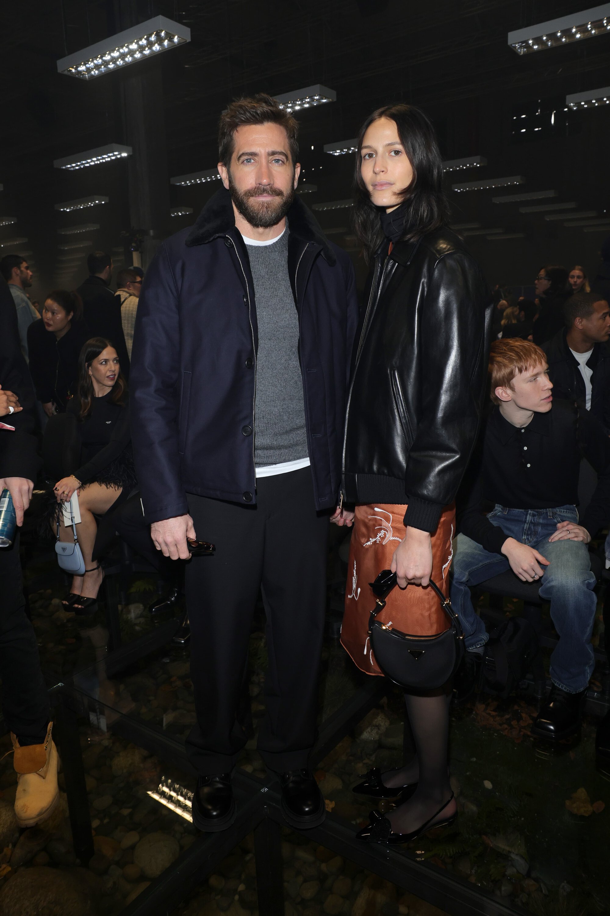 Prada Fall 2024 Men's Fashion Show Celebrities Front Row
