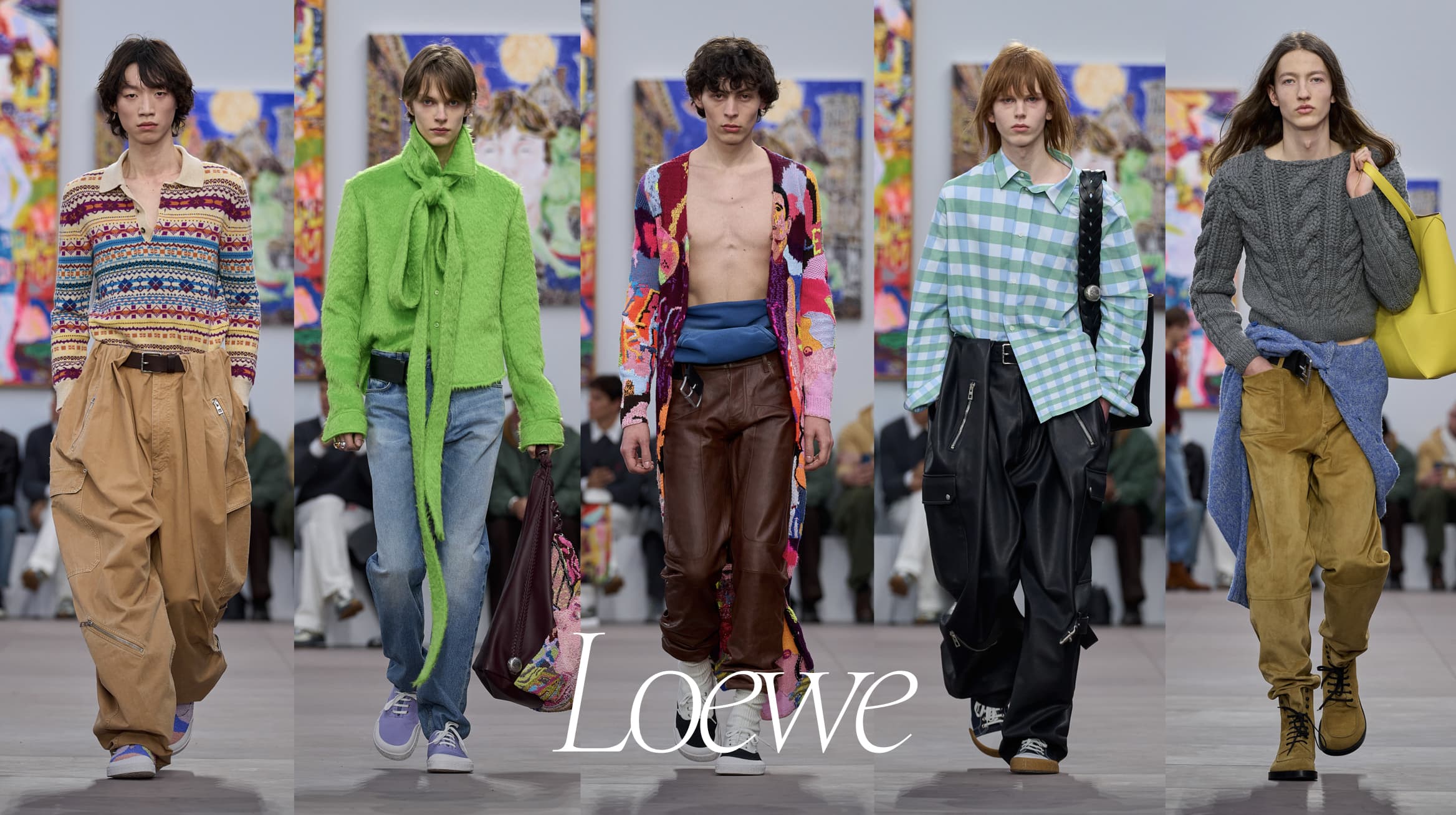 Loewe men's fall 2024 fashion show