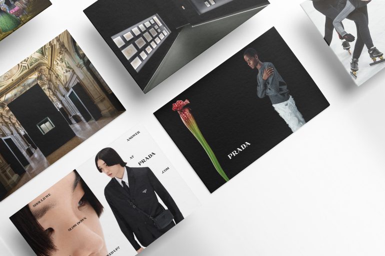 Why Prada is the Most Thoughtful Marketer in Fashion Insights The Impression header image with Prada photos