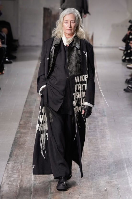 Yohji Yamamoto Fall Men’s 2024 Fashion Show