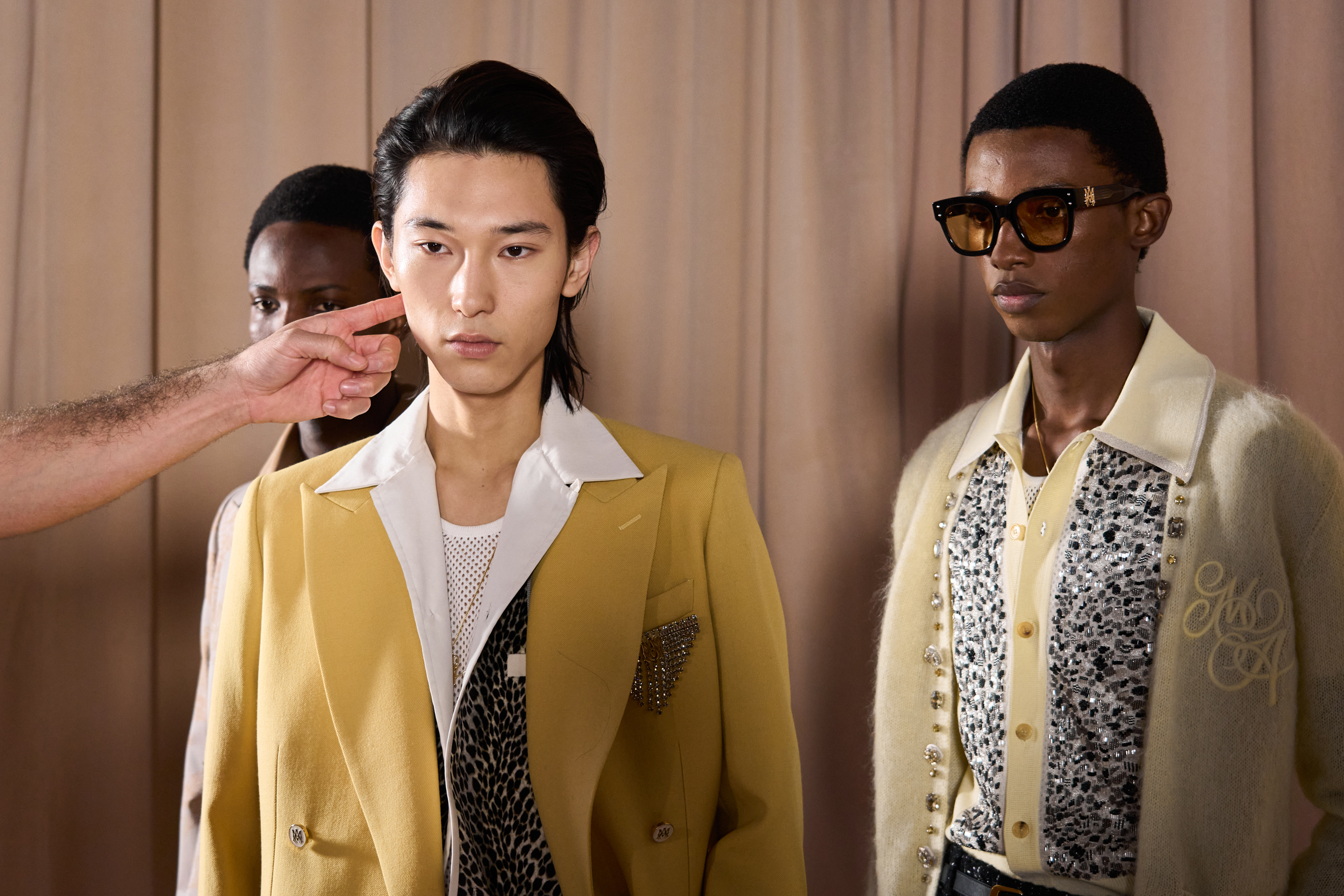 Amiri Fall 2024 Men’s Fashion Show Backstage