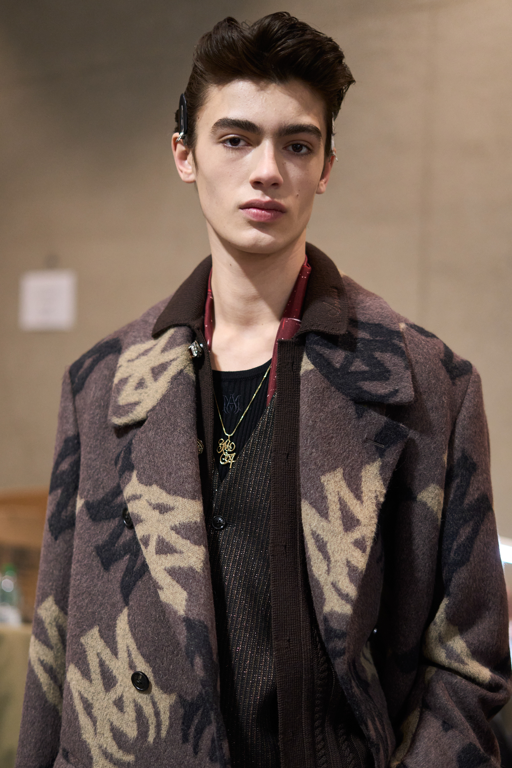 Amiri Fall 2024 Men’s Fashion Show Backstage