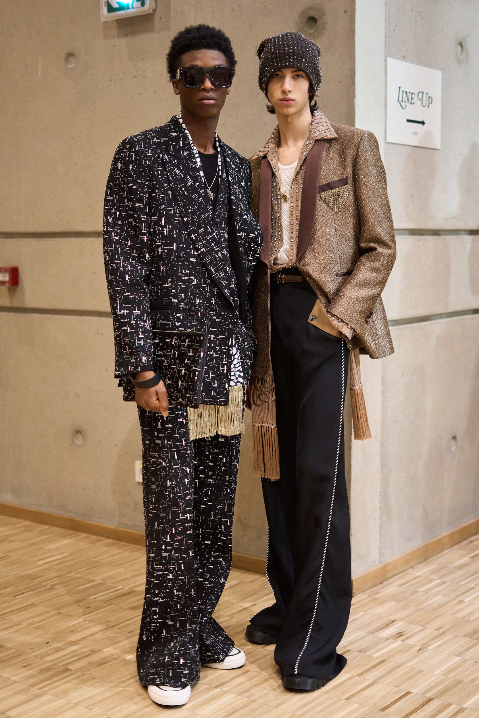 Amiri Fall 2024 Men’s Fashion Show Backstage