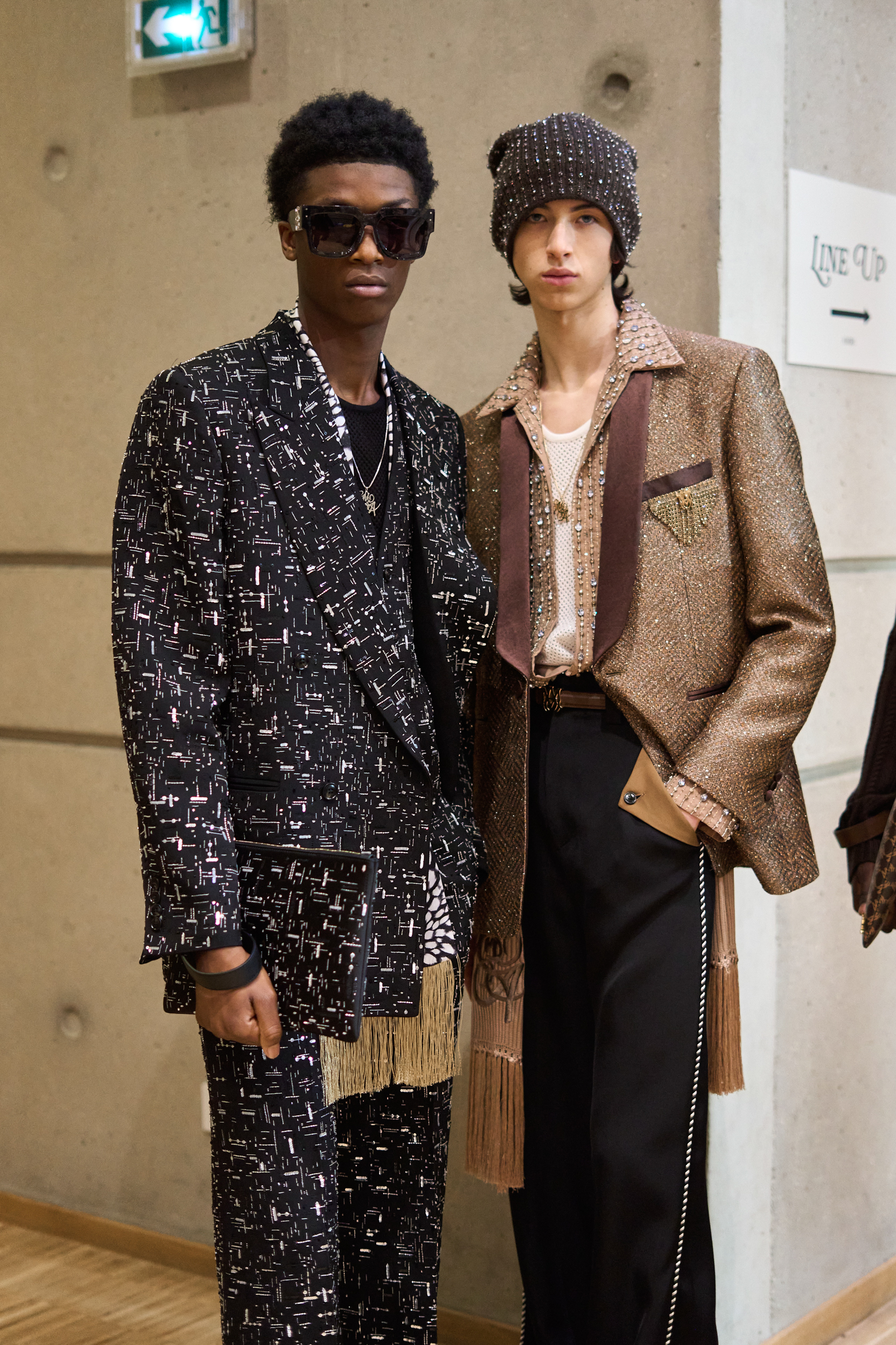 Amiri Fall 2024 Men’s Fashion Show Backstage