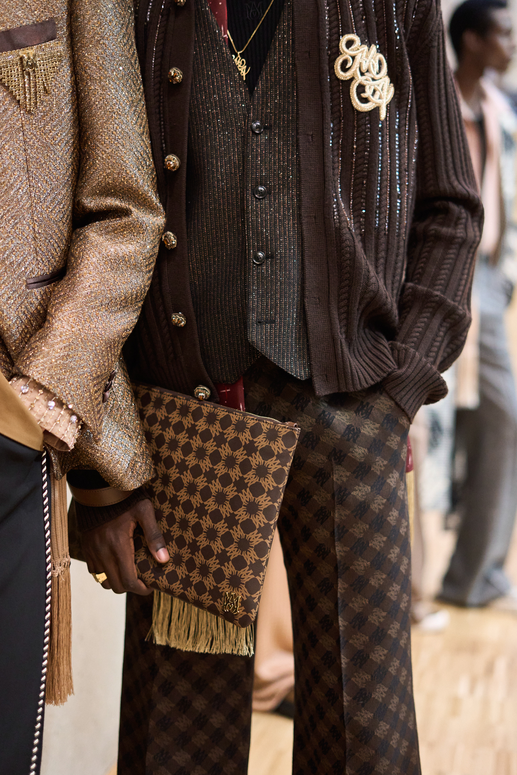 Amiri Fall 2024 Men’s Fashion Show Backstage