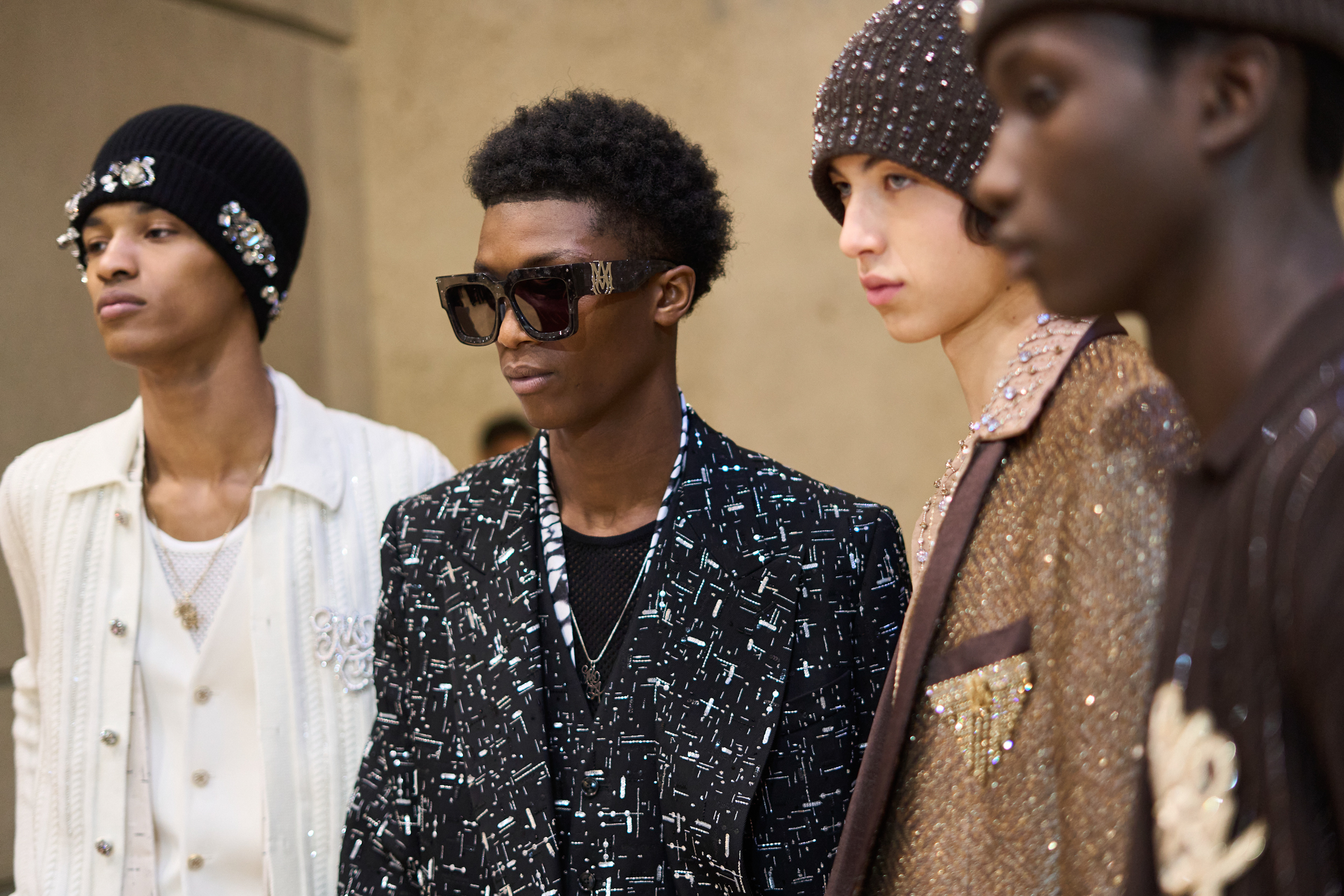 Amiri Fall 2024 Men’s Fashion Show Backstage