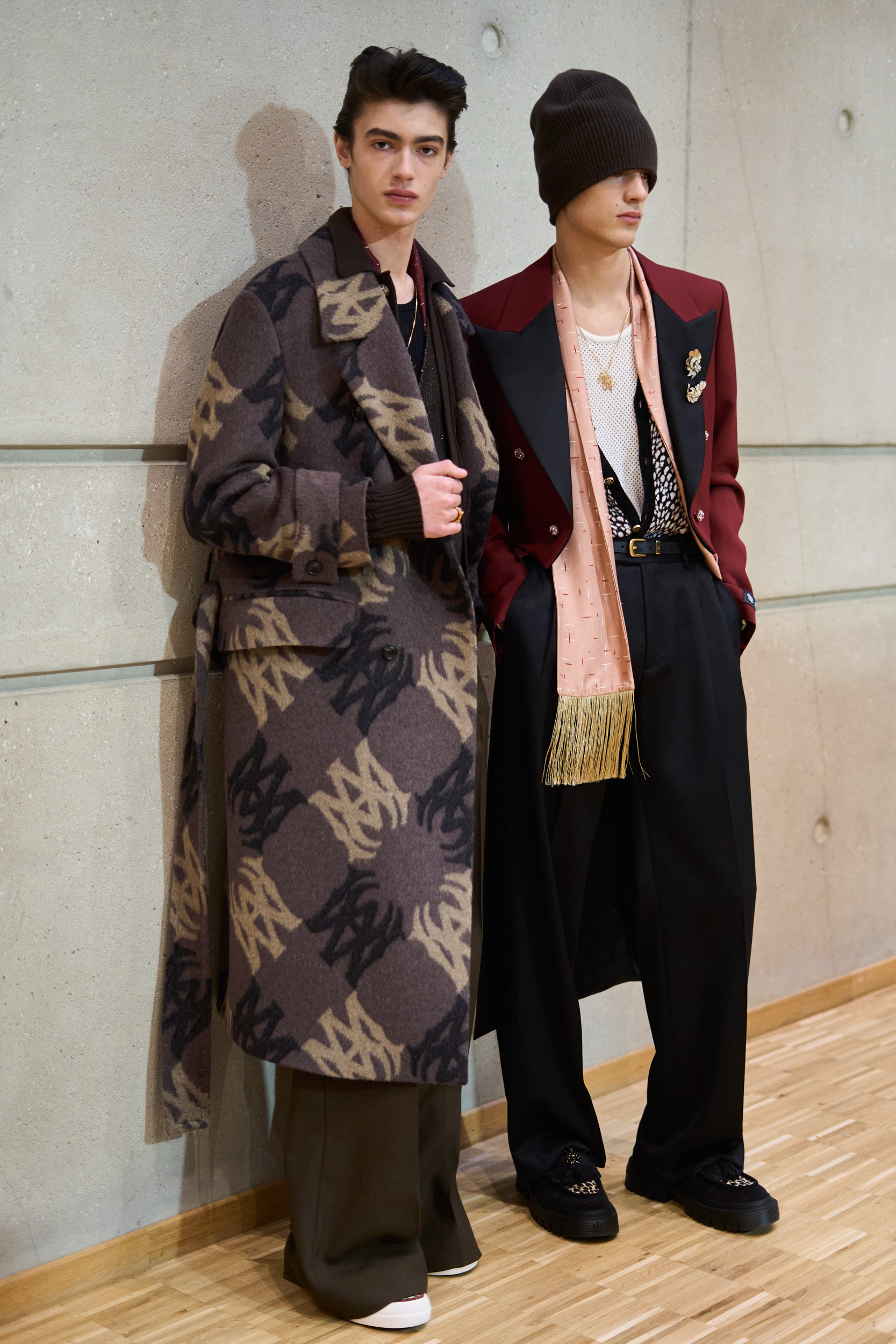 Amiri Fall 2024 Men’s Fashion Show Backstage