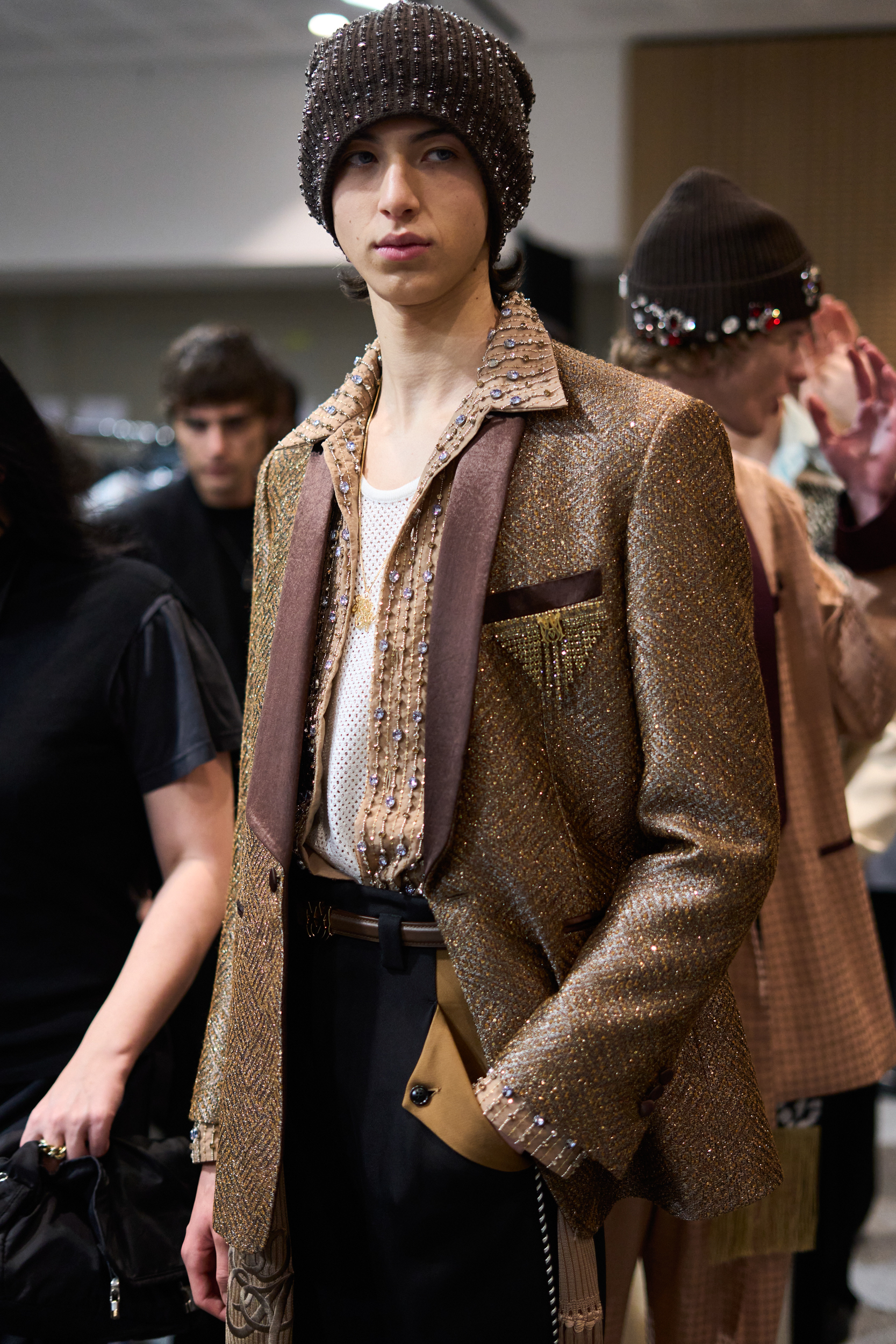 Amiri Fall 2024 Men’s Fashion Show Backstage