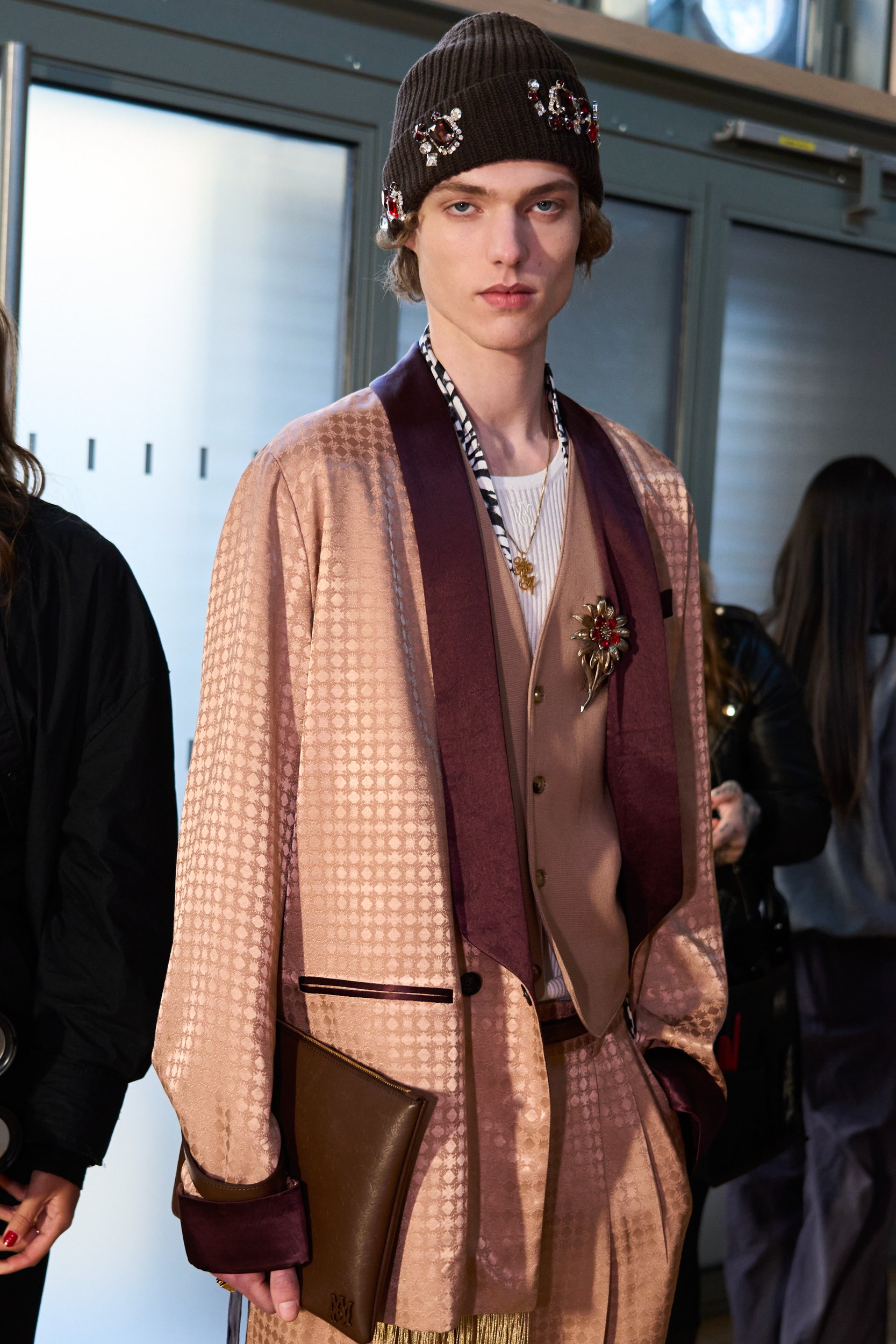 Amiri Fall 2024 Men’s Fashion Show Backstage