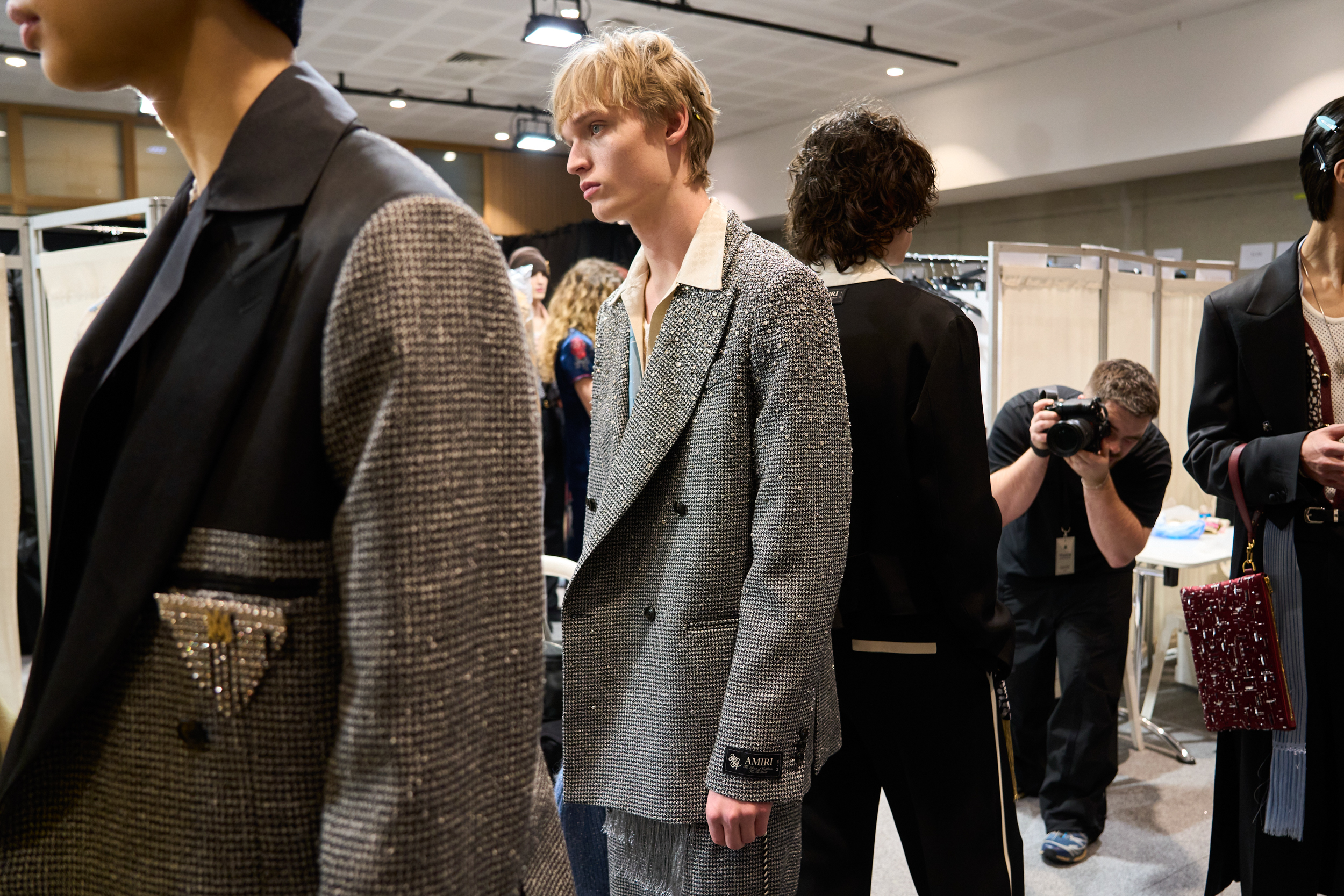 Amiri Fall 2024 Men’s Fashion Show Backstage