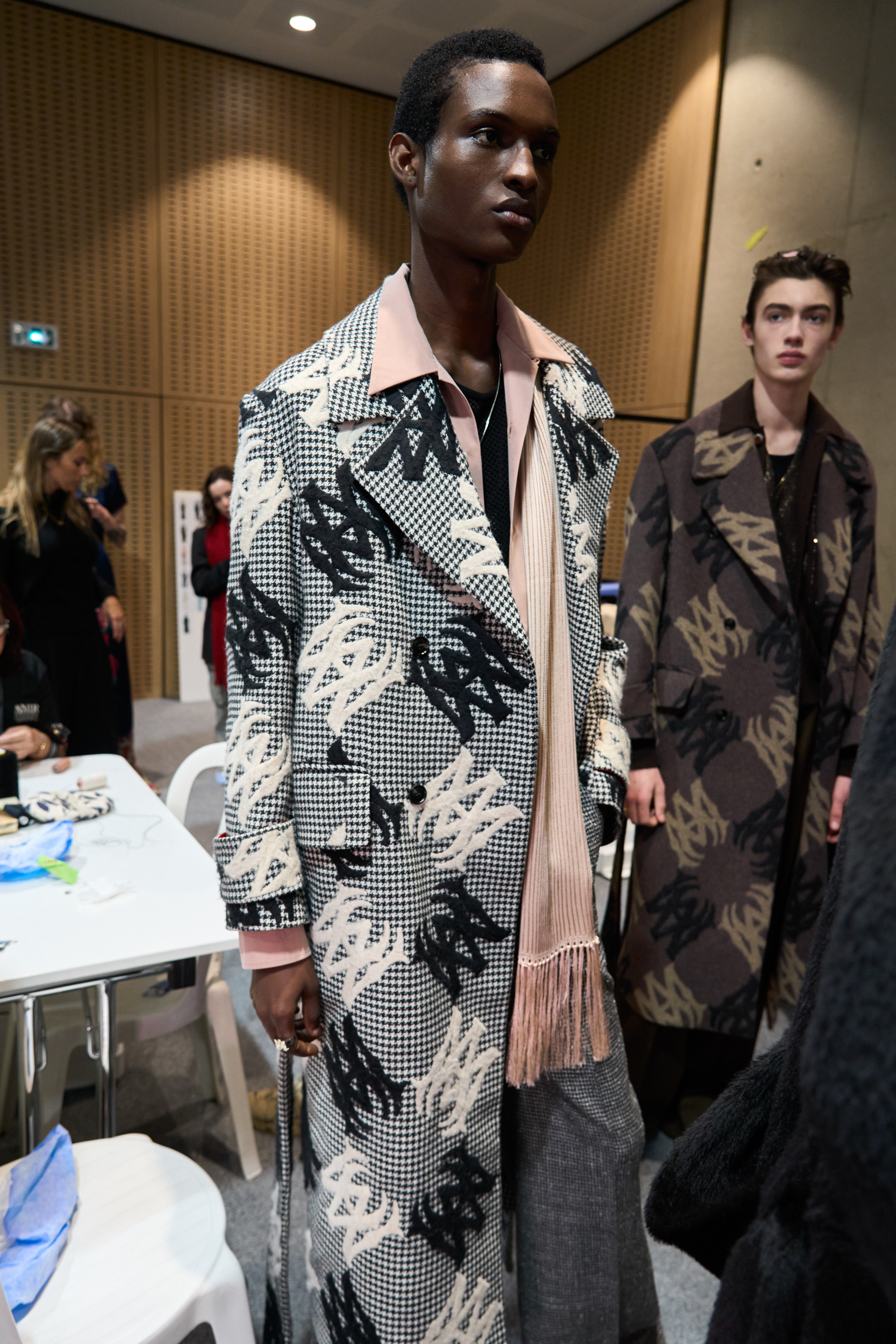 Amiri Fall 2024 Men’s Fashion Show Backstage