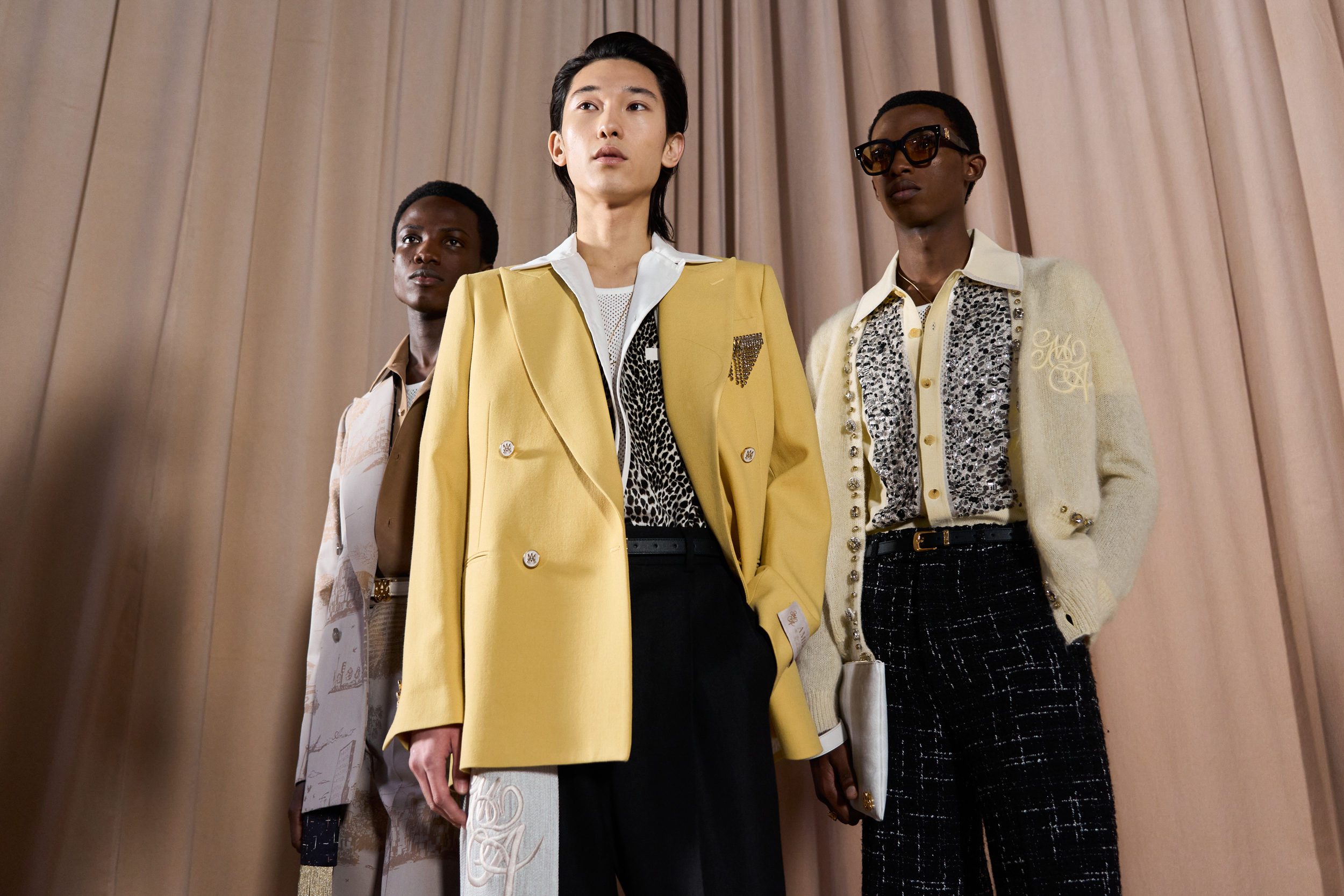 Amiri Fall 2024 Men’s Fashion Show Backstage