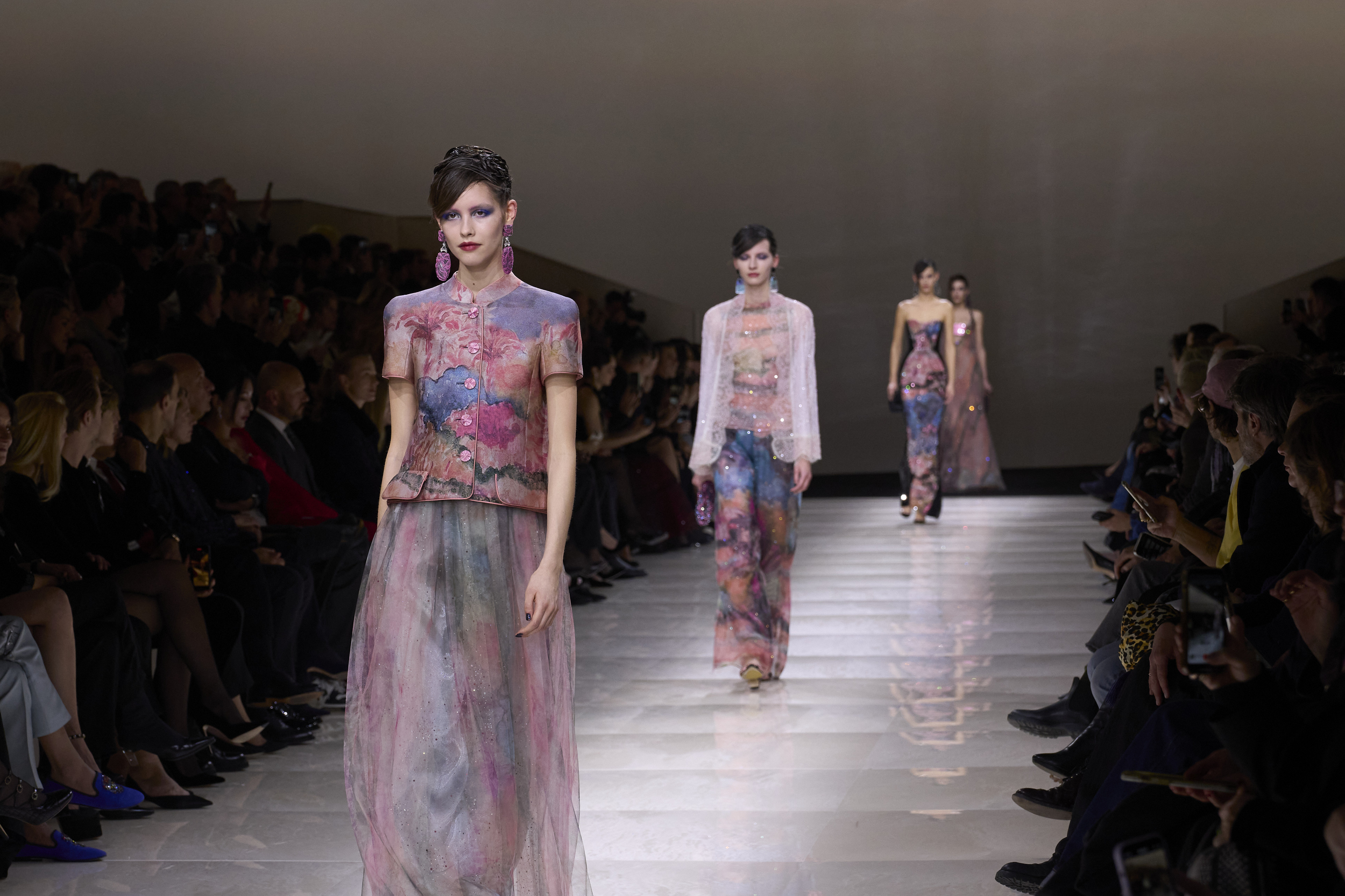Giorgio Armani Prive Spring 2024 Couture Fashion Show Atmosphere