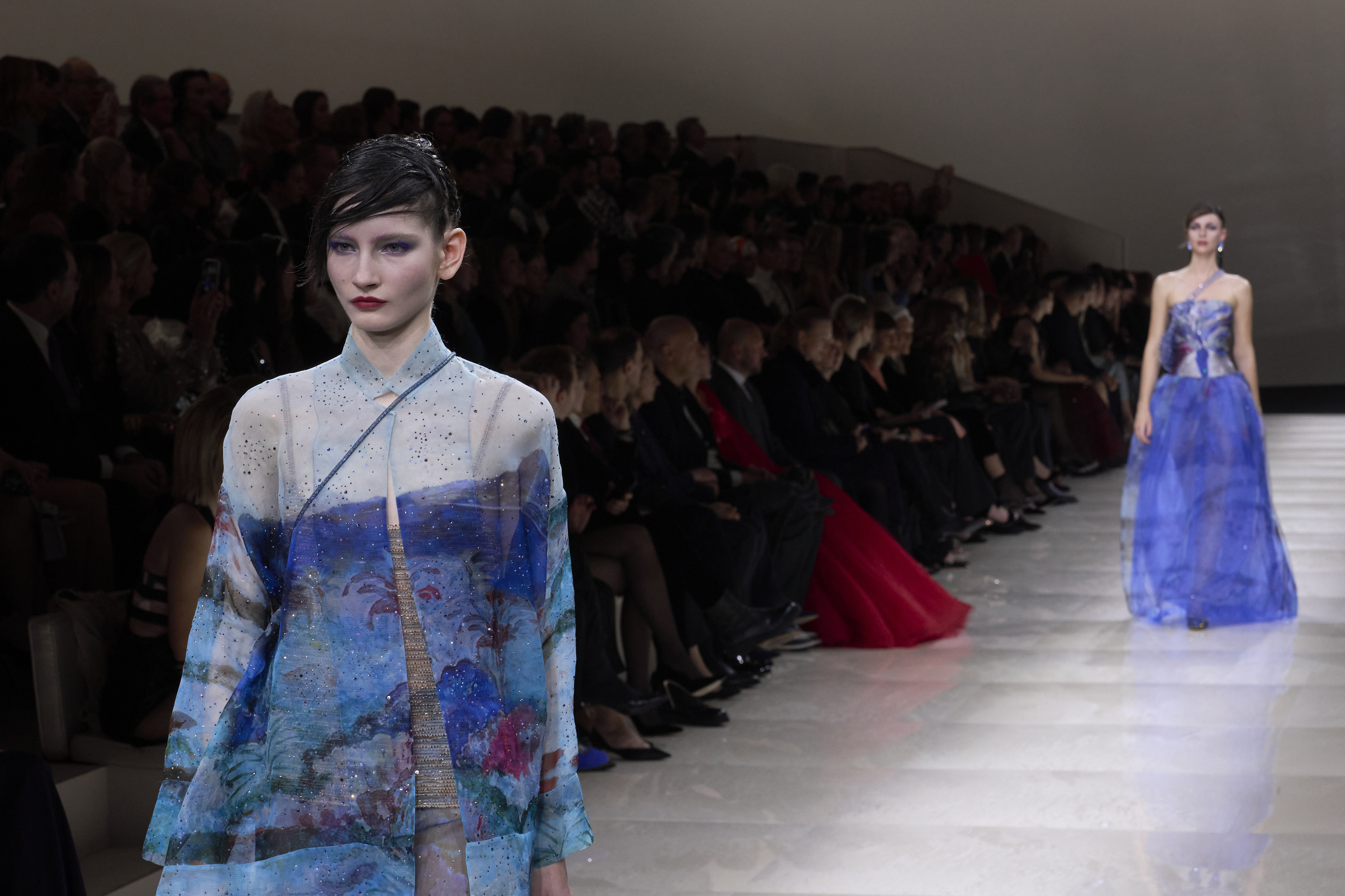 Giorgio Armani Prive Spring 2024 Couture Fashion Show Atmosphere | The ...
