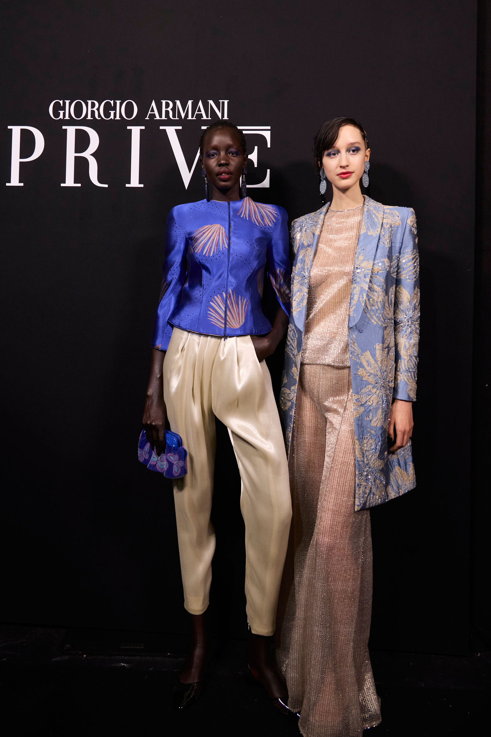 Giorgio Armani Prive Spring 2024 Couture Fashion Show Backstage