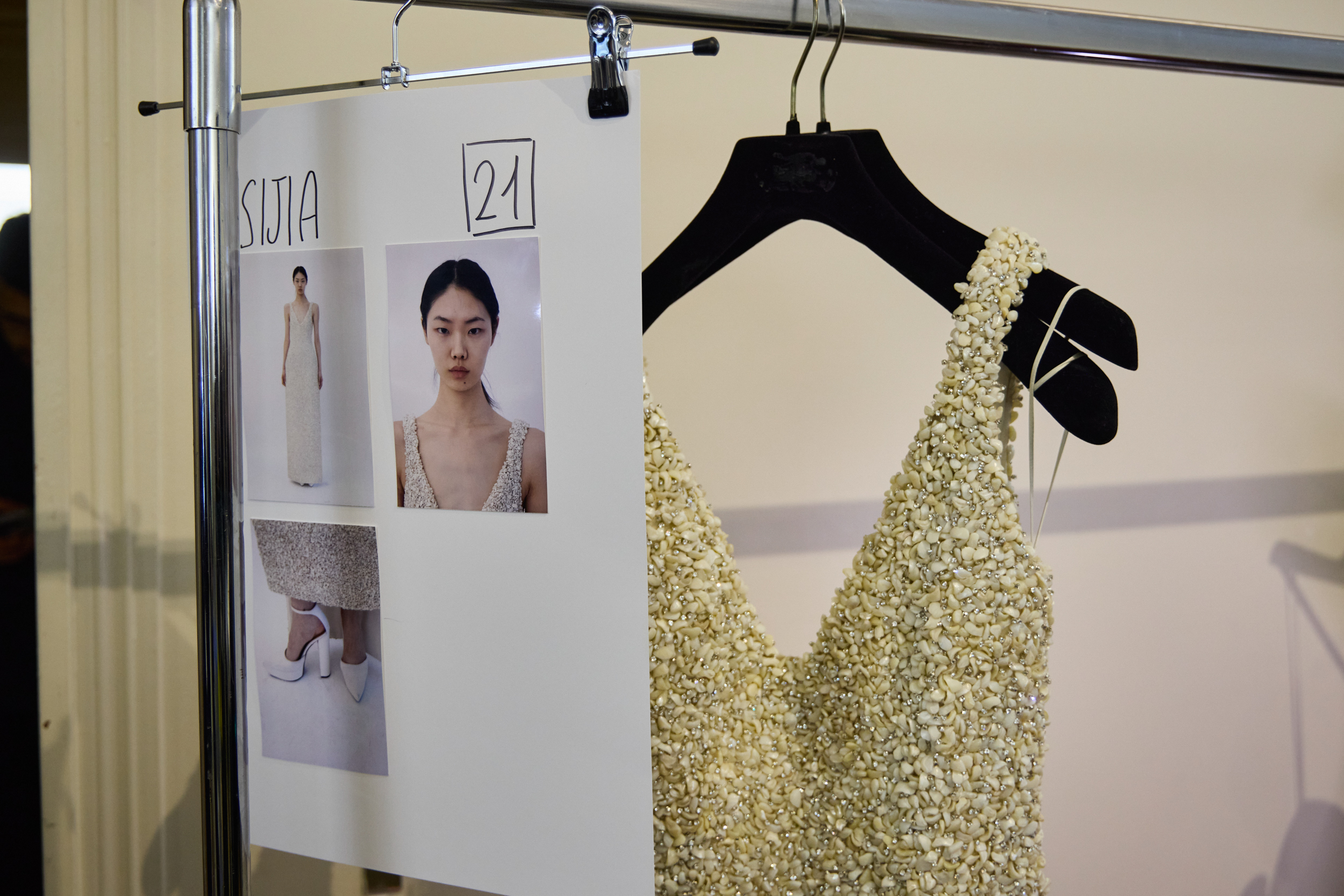 Ashi Studio Spring 2024 Couture Fashion Show Backstage