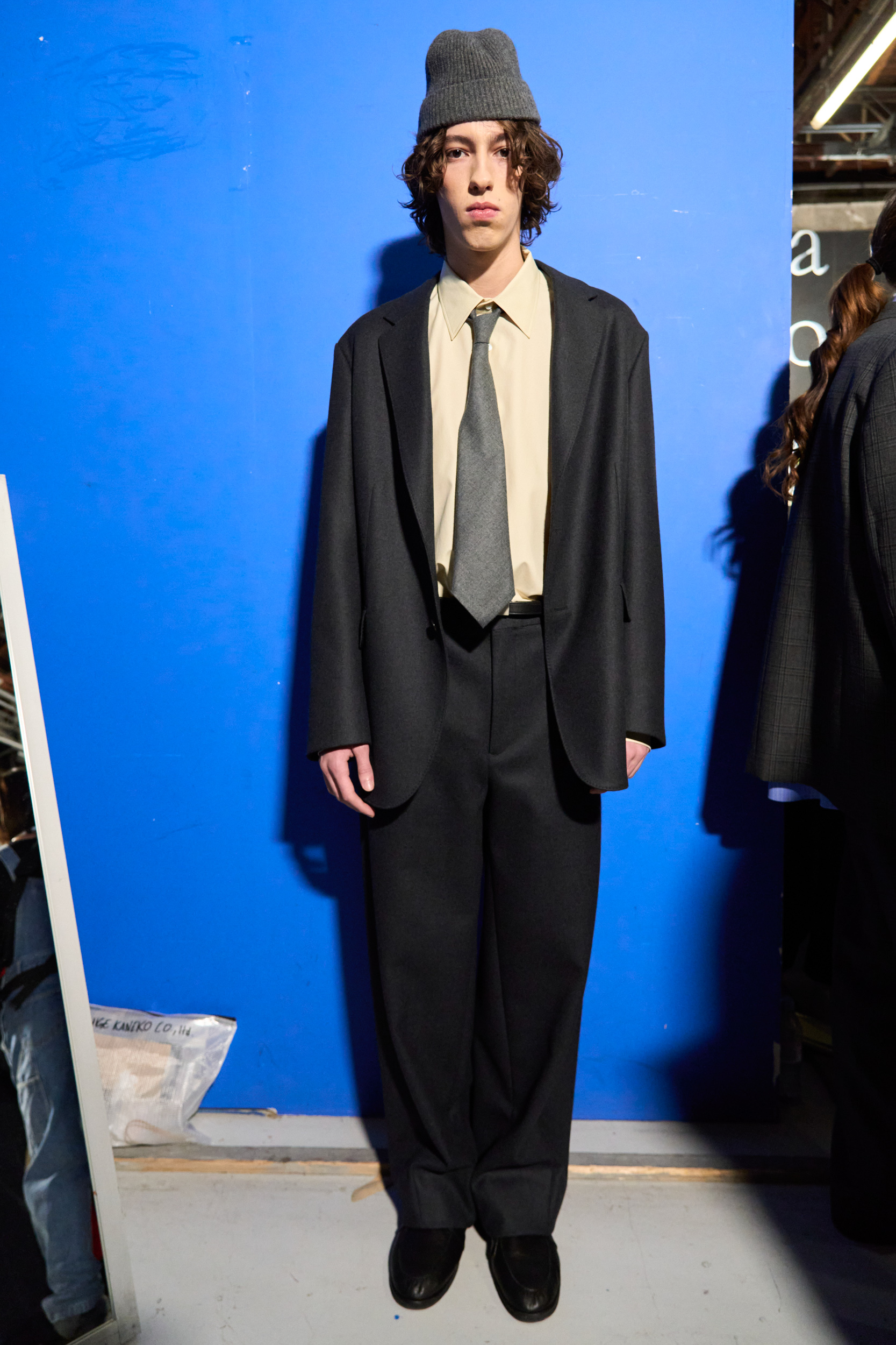 Auralee Fall 2024 Men’s Fashion Show Backstage