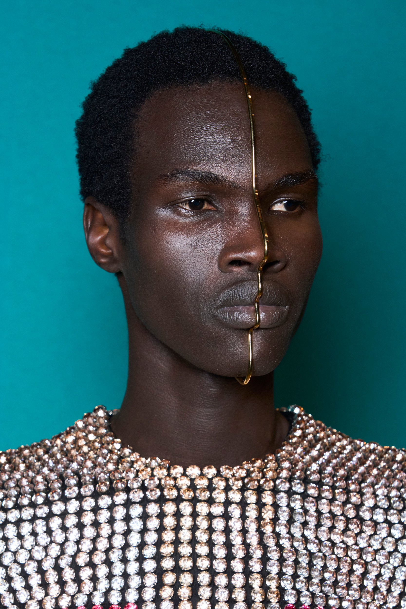 Balmain Fall 2024 Men’s Fashion Show Backstage