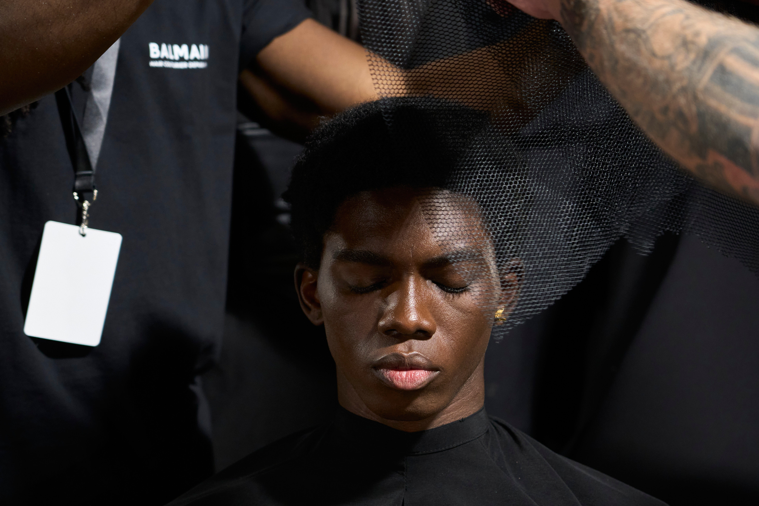 Balmain Fall 2024 Men’s Fashion Show Backstage