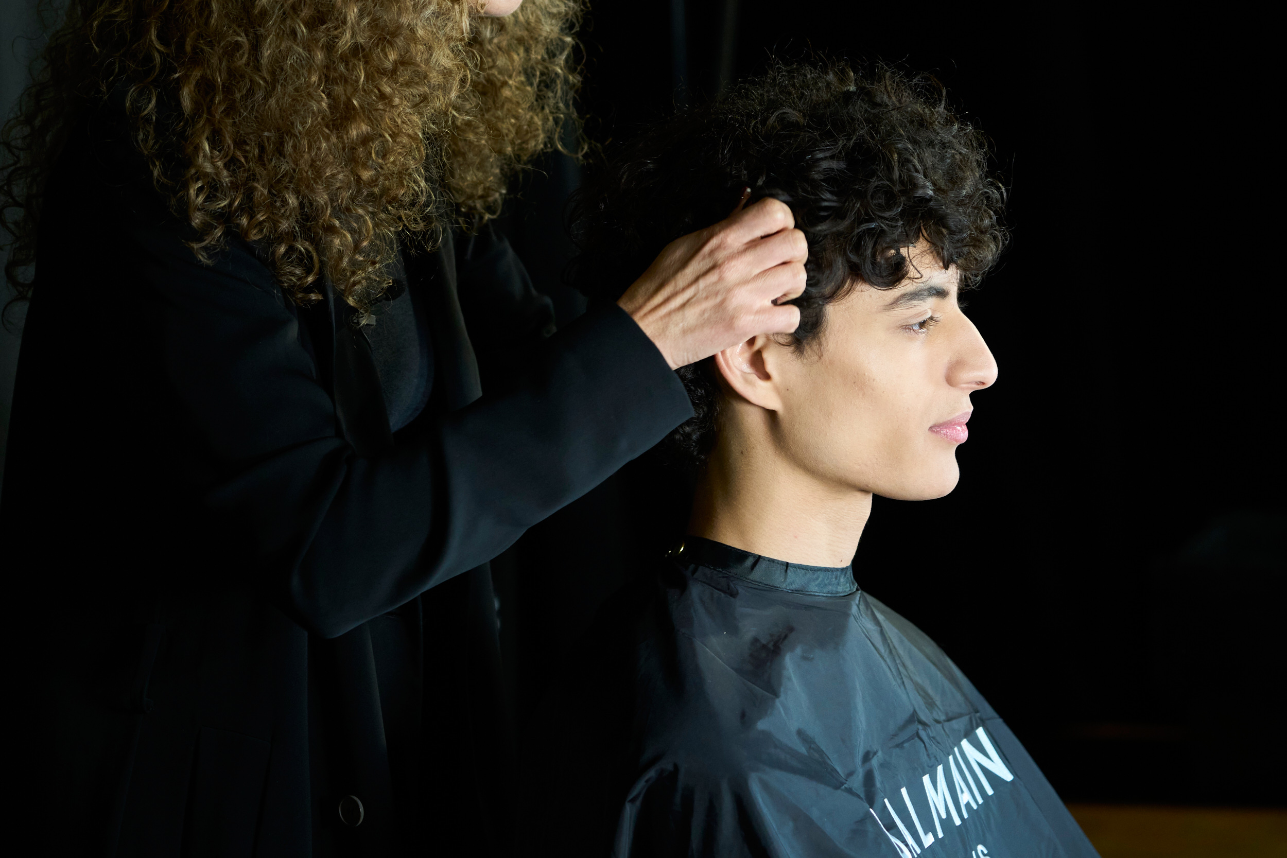 Balmain Fall 2024 Men’s Fashion Show Backstage