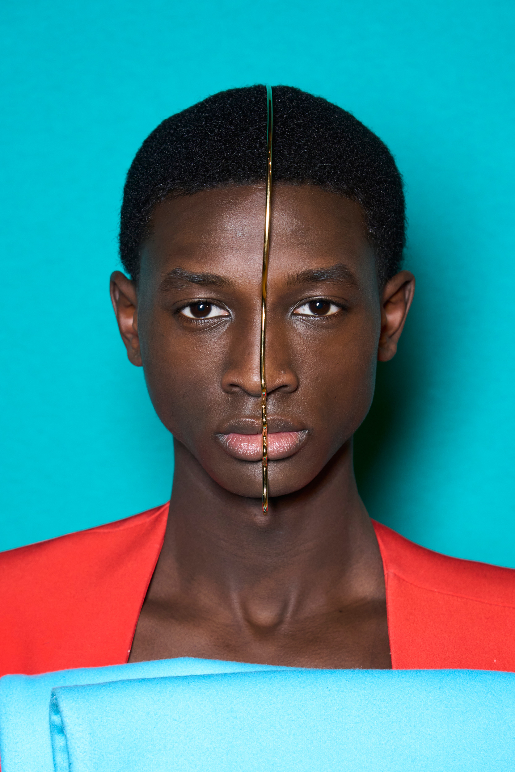 Balmain Fall 2024 Men’s Fashion Show Backstage