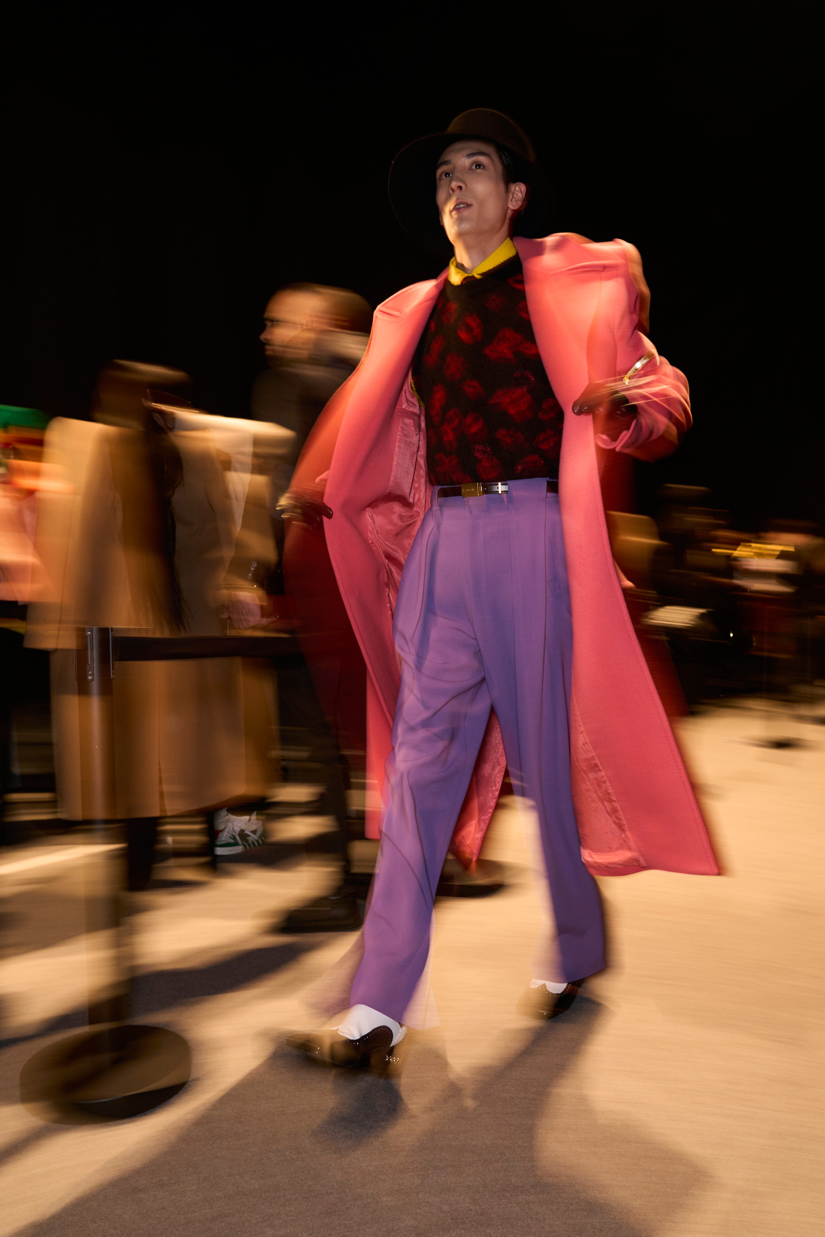 Balmain Fall 2024 Men’s Fashion Show Backstage