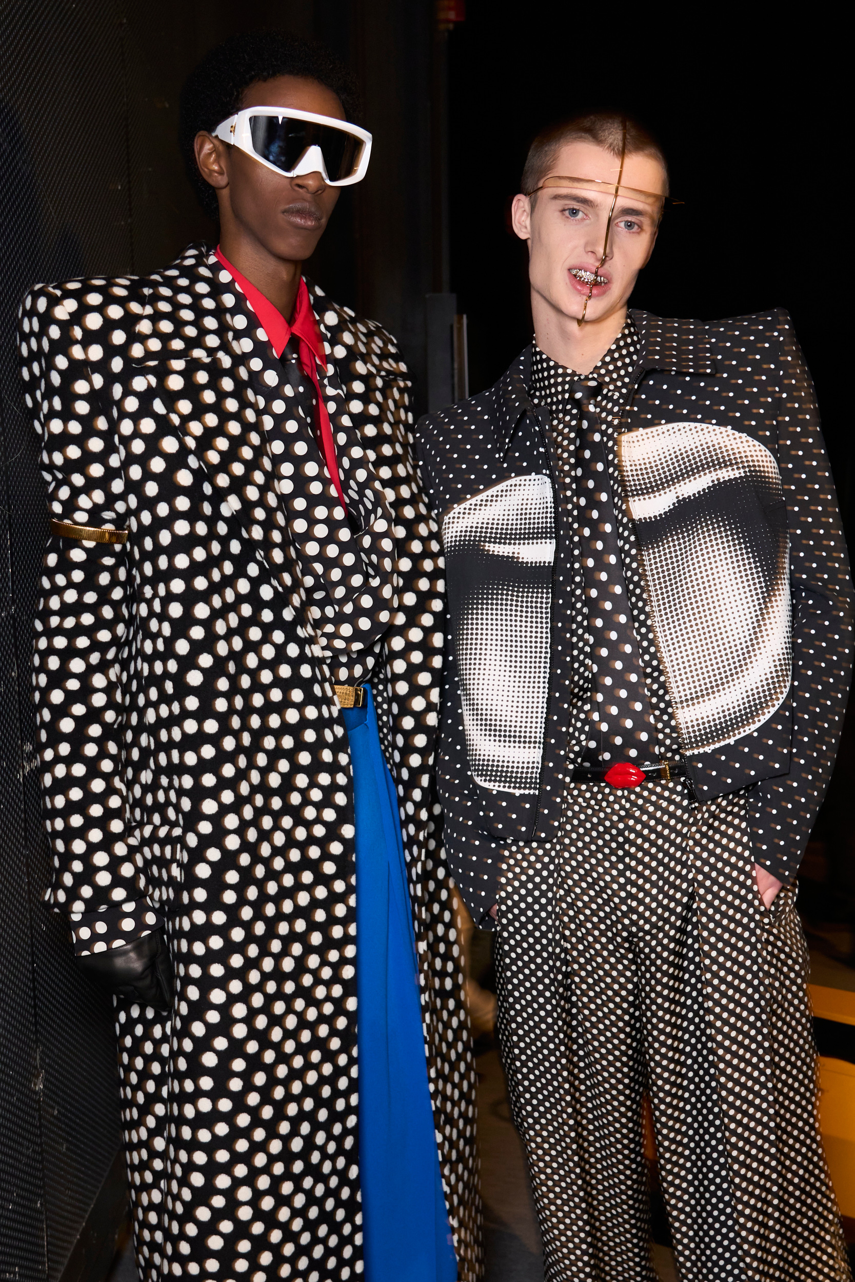 Balmain Fall 2024 Men’s Fashion Show Backstage