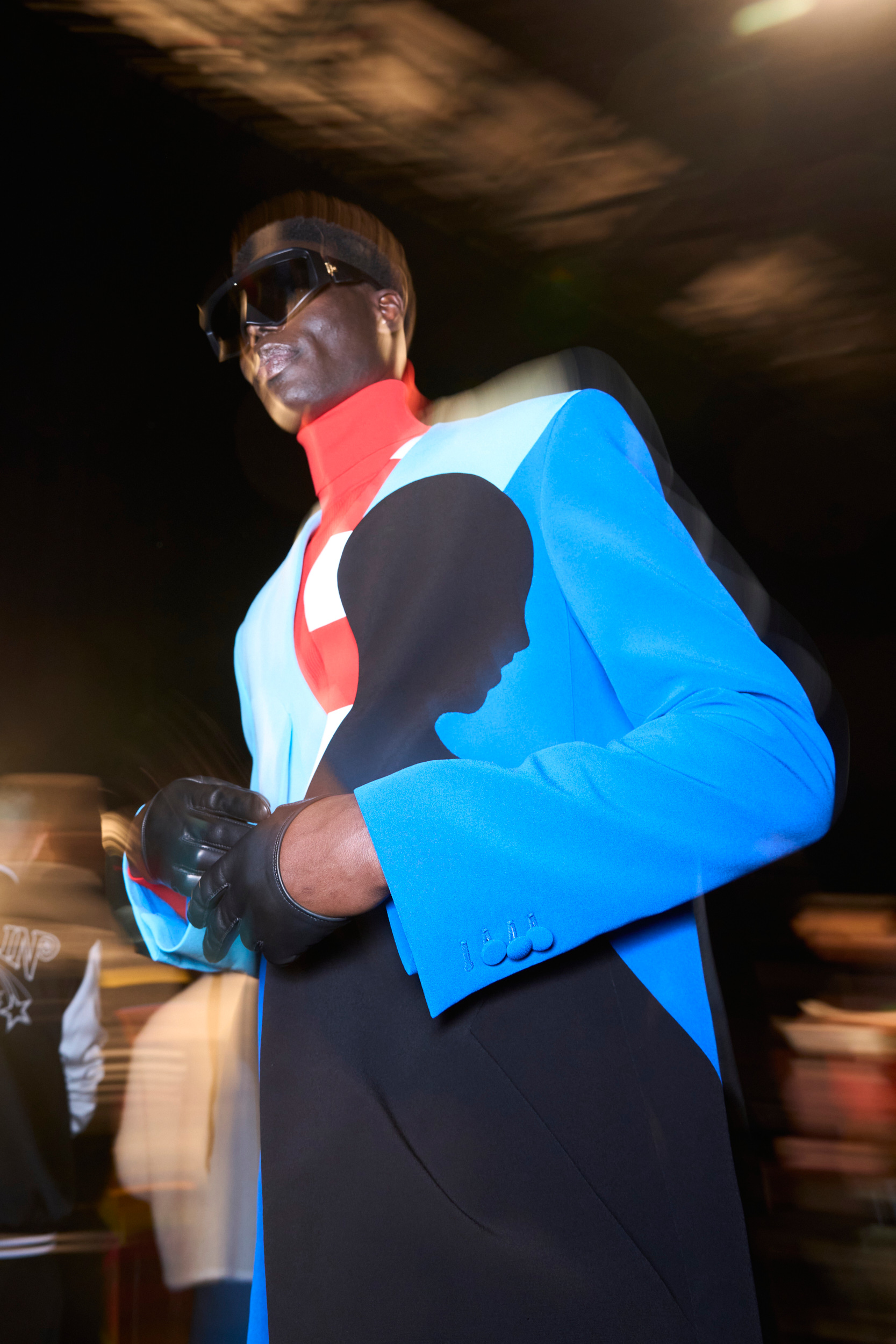 Balmain Fall 2024 Men’s Fashion Show Backstage