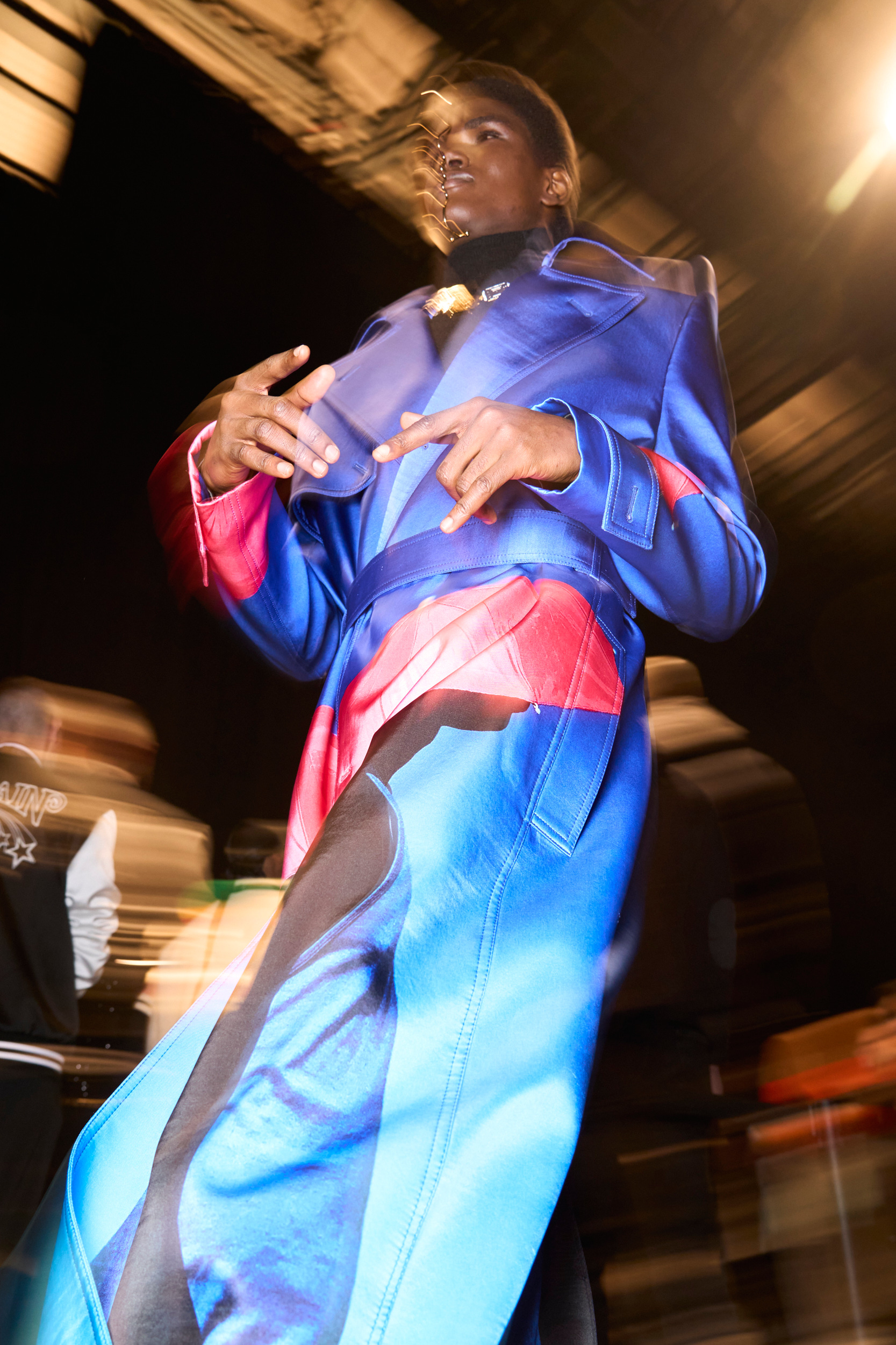 Balmain Fall 2024 Men’s Fashion Show Backstage