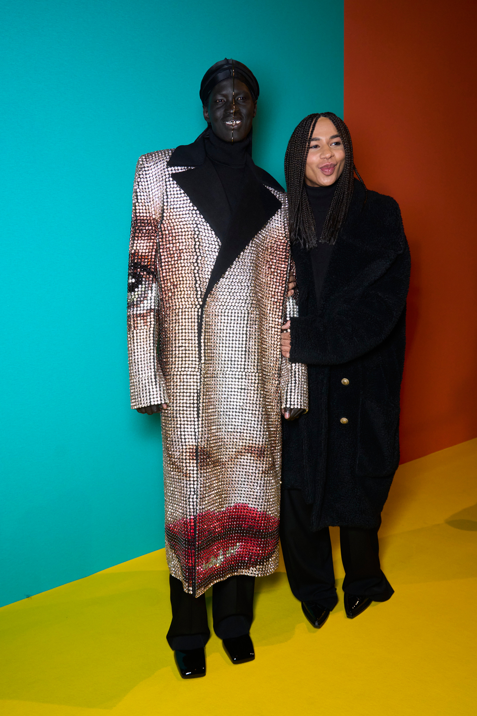 Balmain Fall 2024 Men’s Fashion Show Backstage