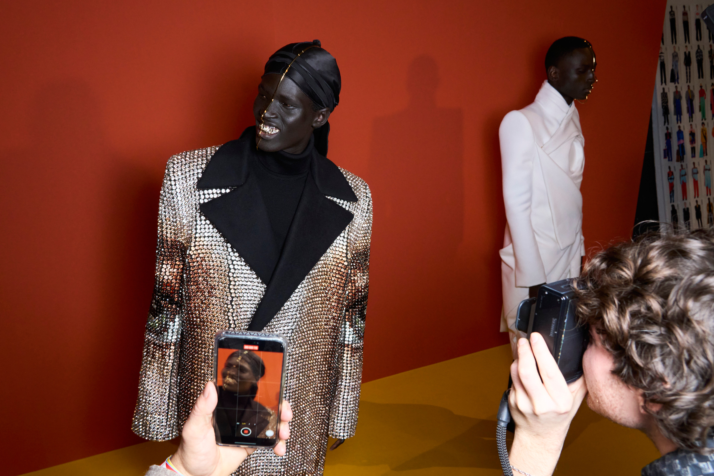 Balmain Fall 2024 Men’s Fashion Show Backstage