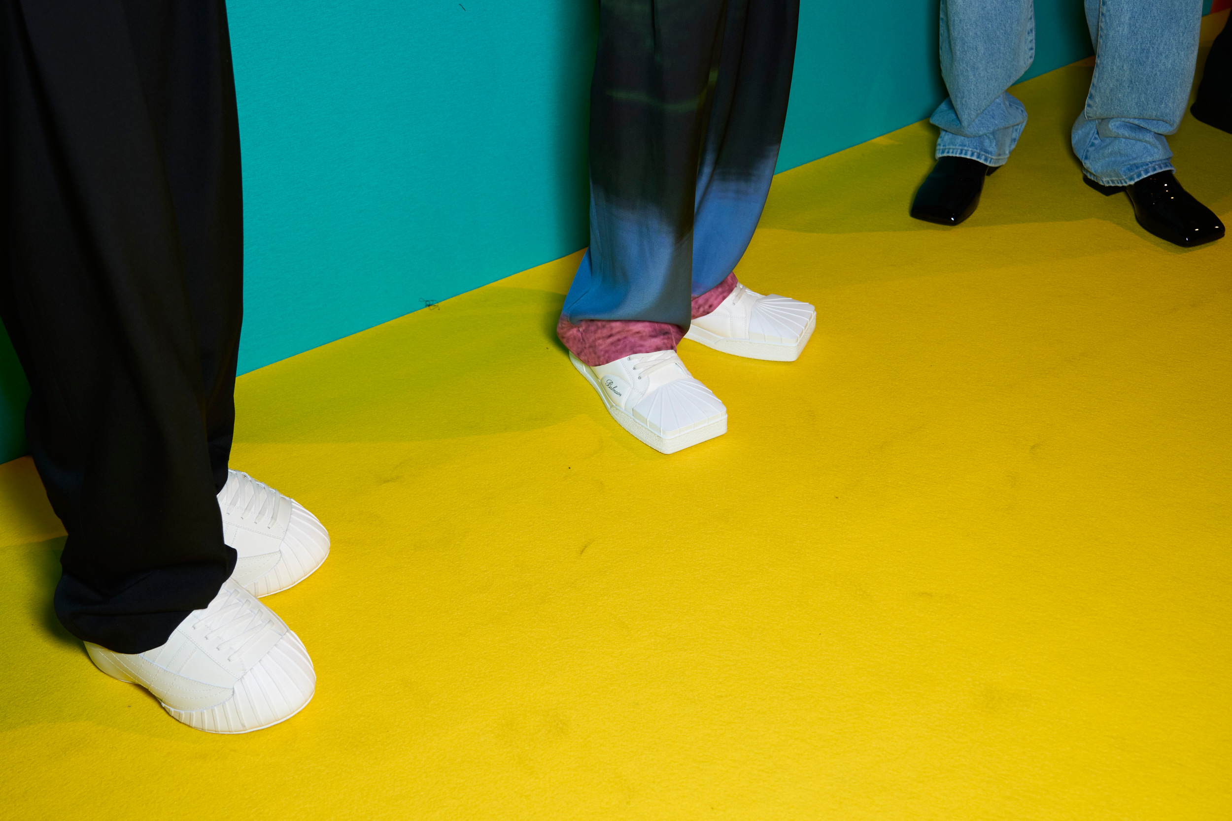 Balmain Fall 2024 Men’s Fashion Show Backstage