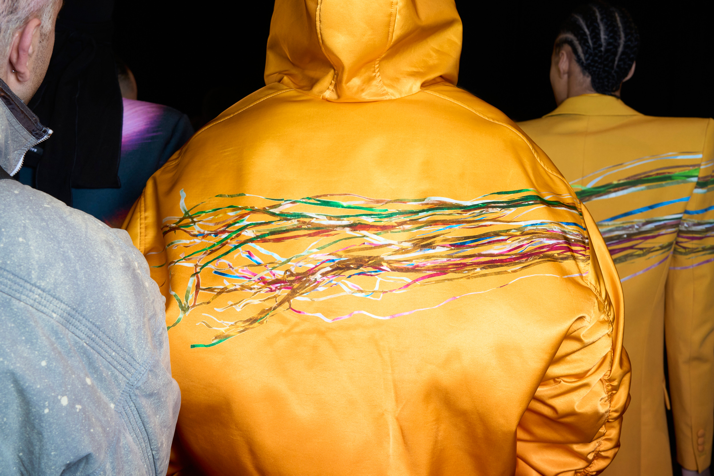 Balmain Fall 2024 Men’s Fashion Show Backstage