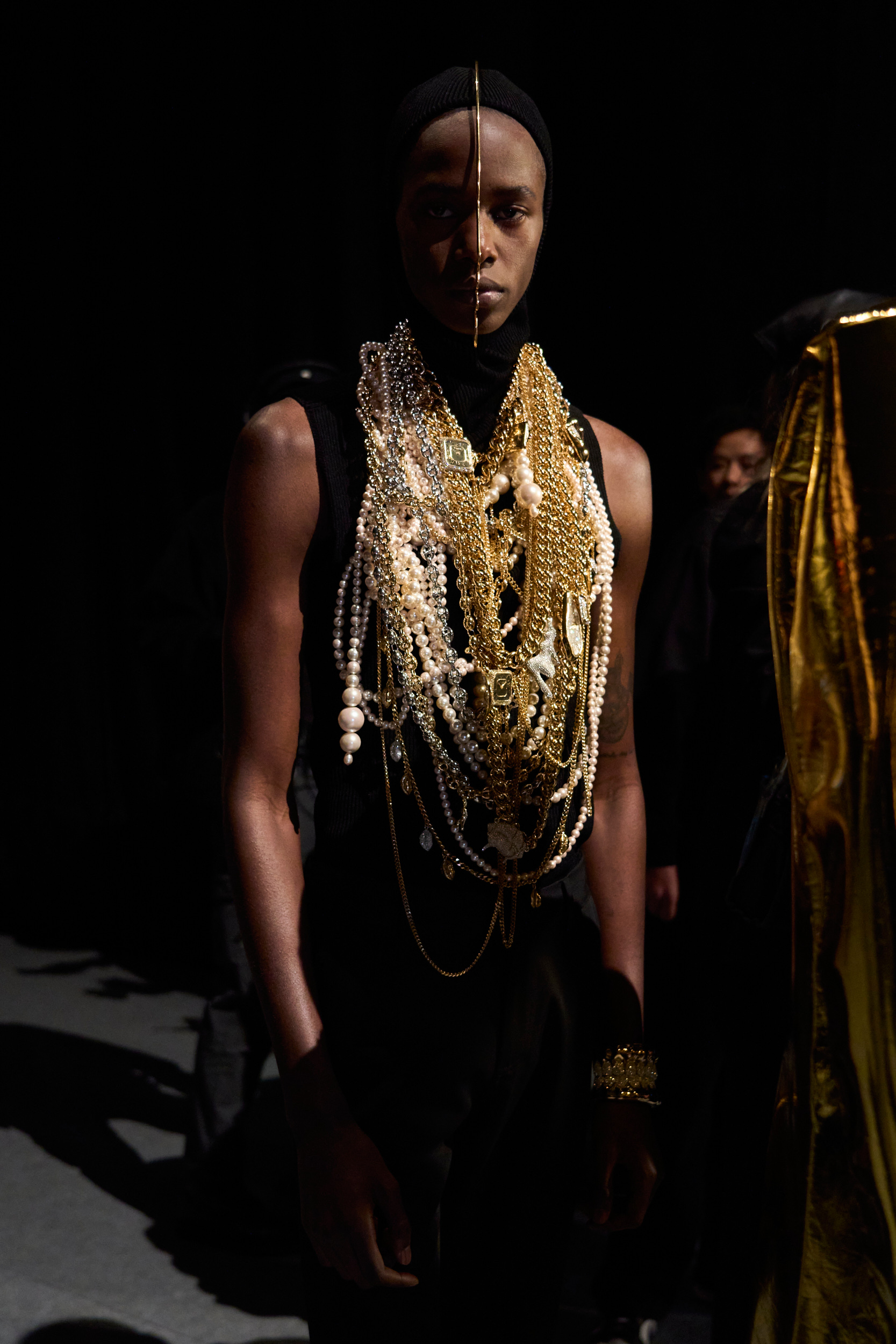 Balmain Fall 2024 Men’s Fashion Show Backstage