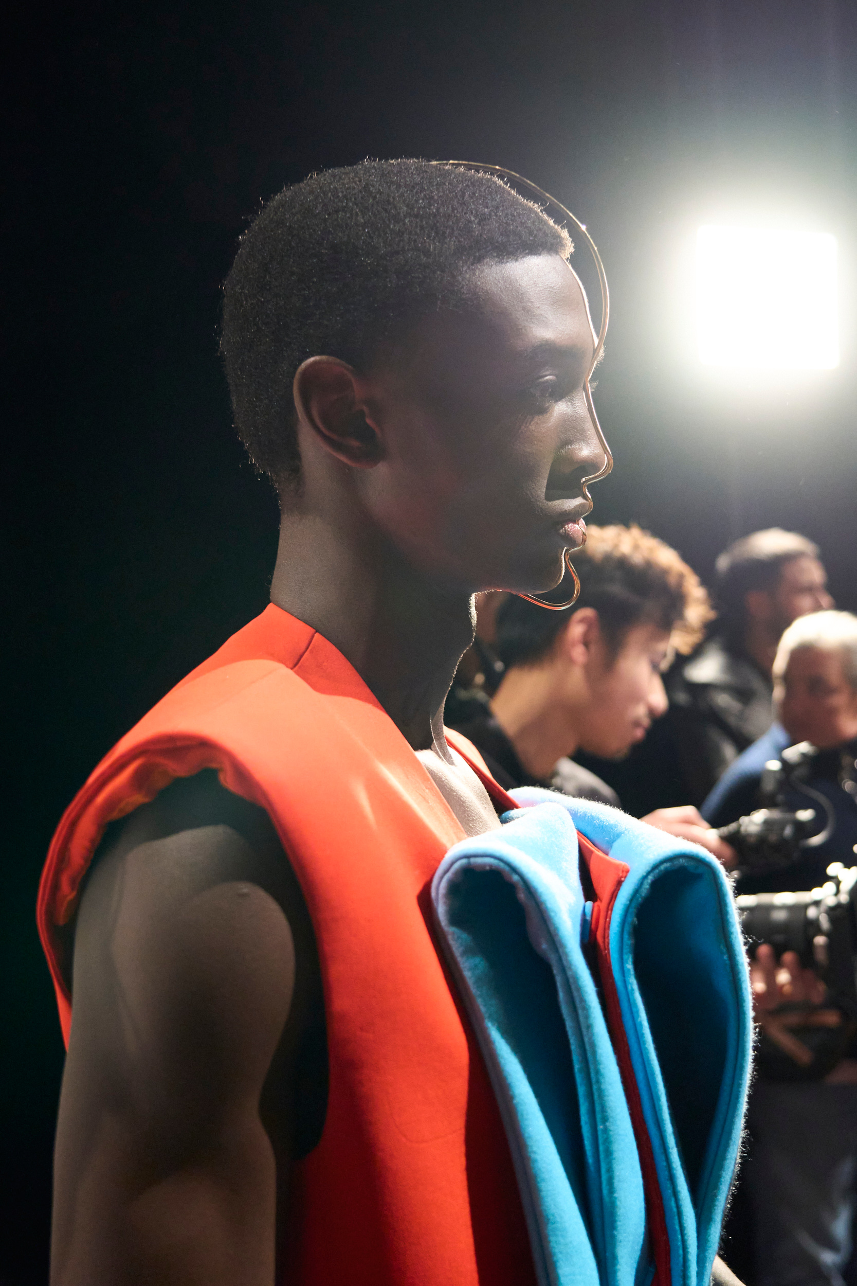 Balmain Fall 2024 Men’s Fashion Show Backstage