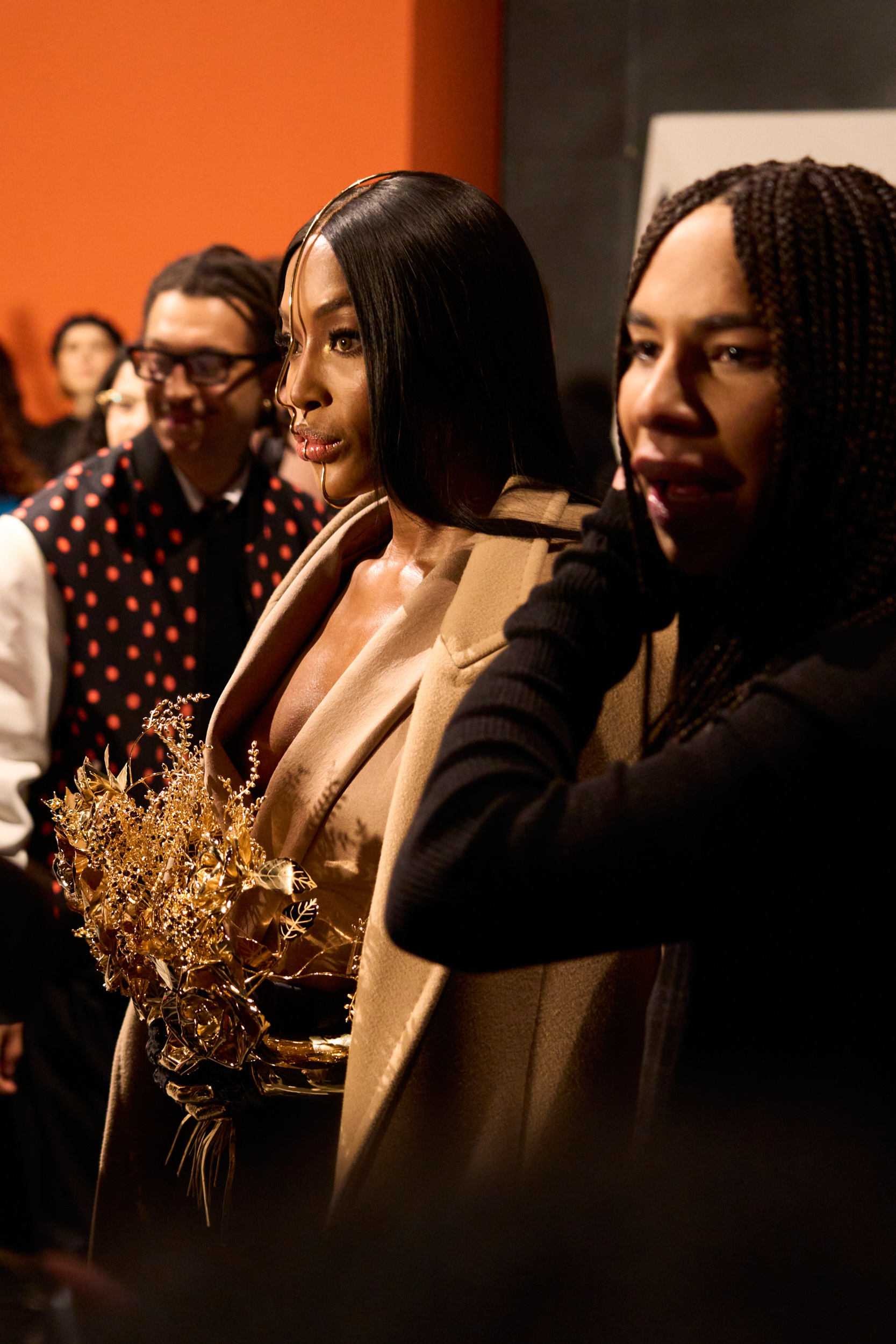 Balmain Fall 2024 Men’s Fashion Show Backstage