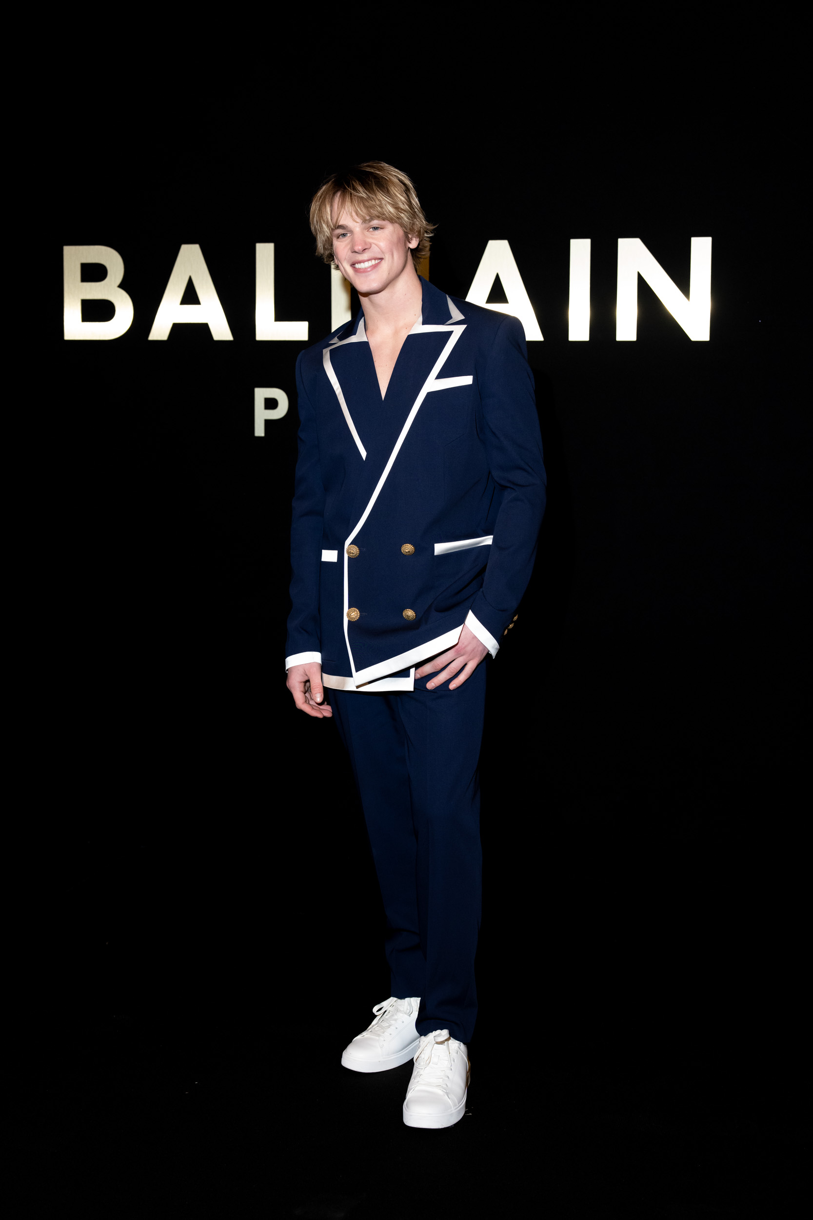 Balmain Fall 2024 Men’s Fashion Show Front Row