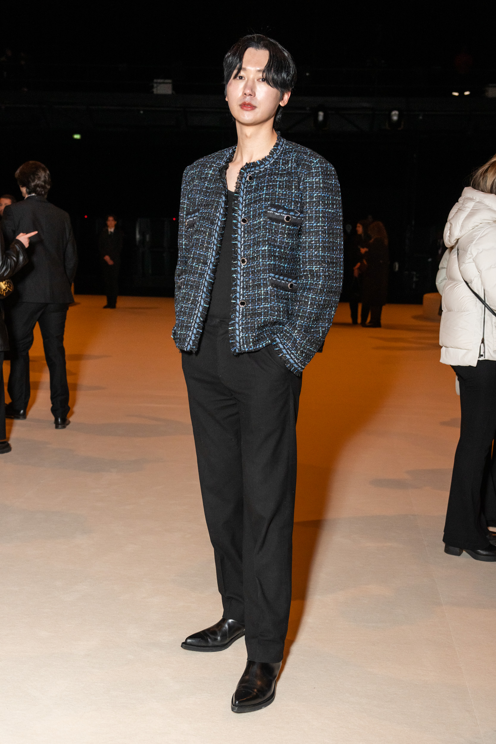 Balmain Fall 2024 Men’s Fashion Show Front Row