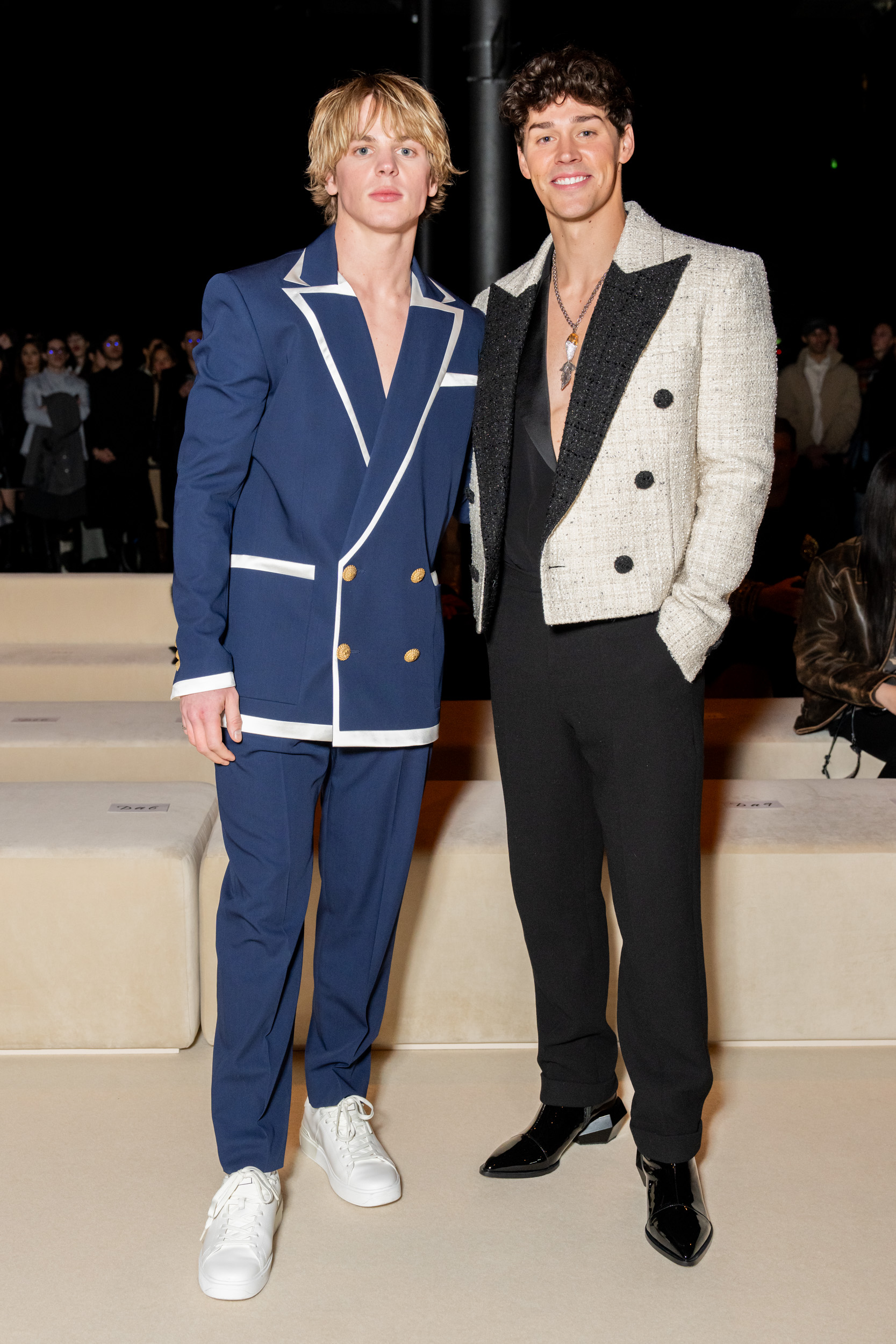 Balmain Fall 2024 Men’s Fashion Show Front Row