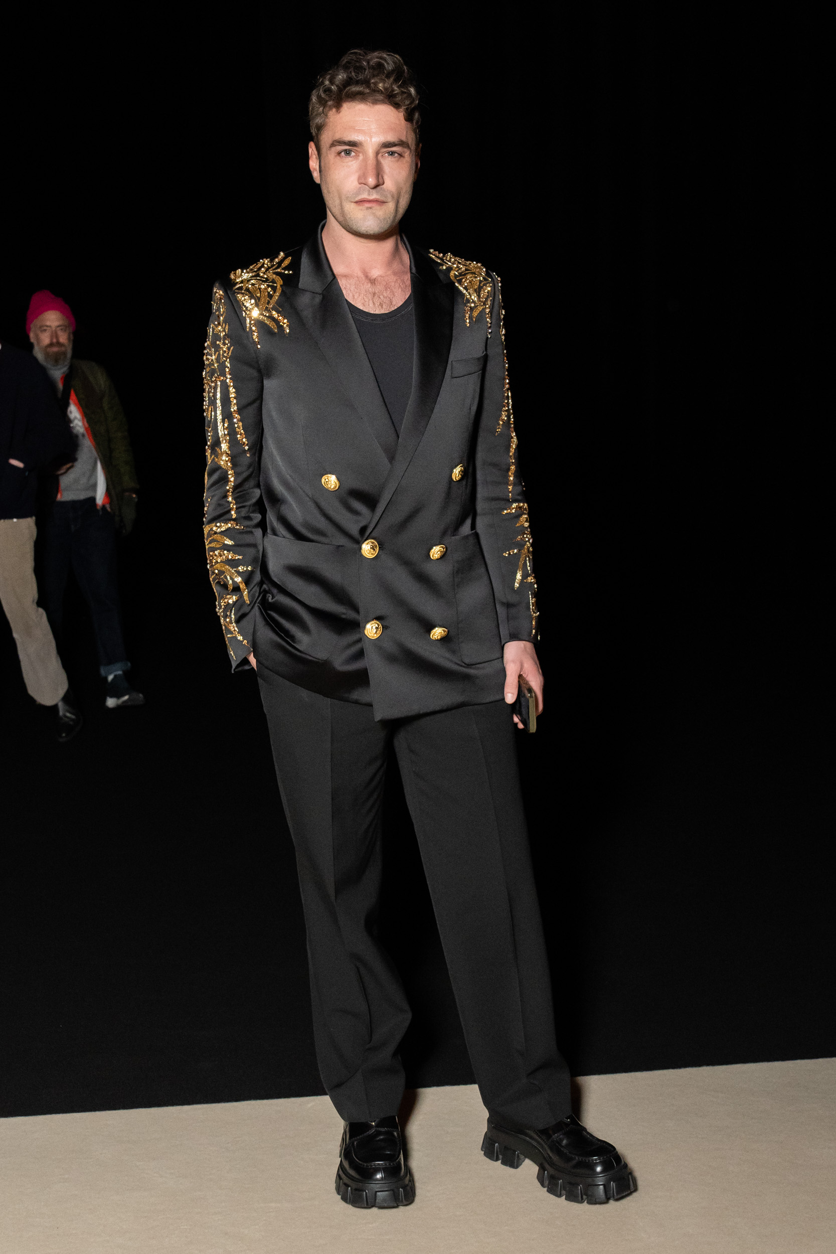 Balmain Fall 2024 Men’s Fashion Show Front Row