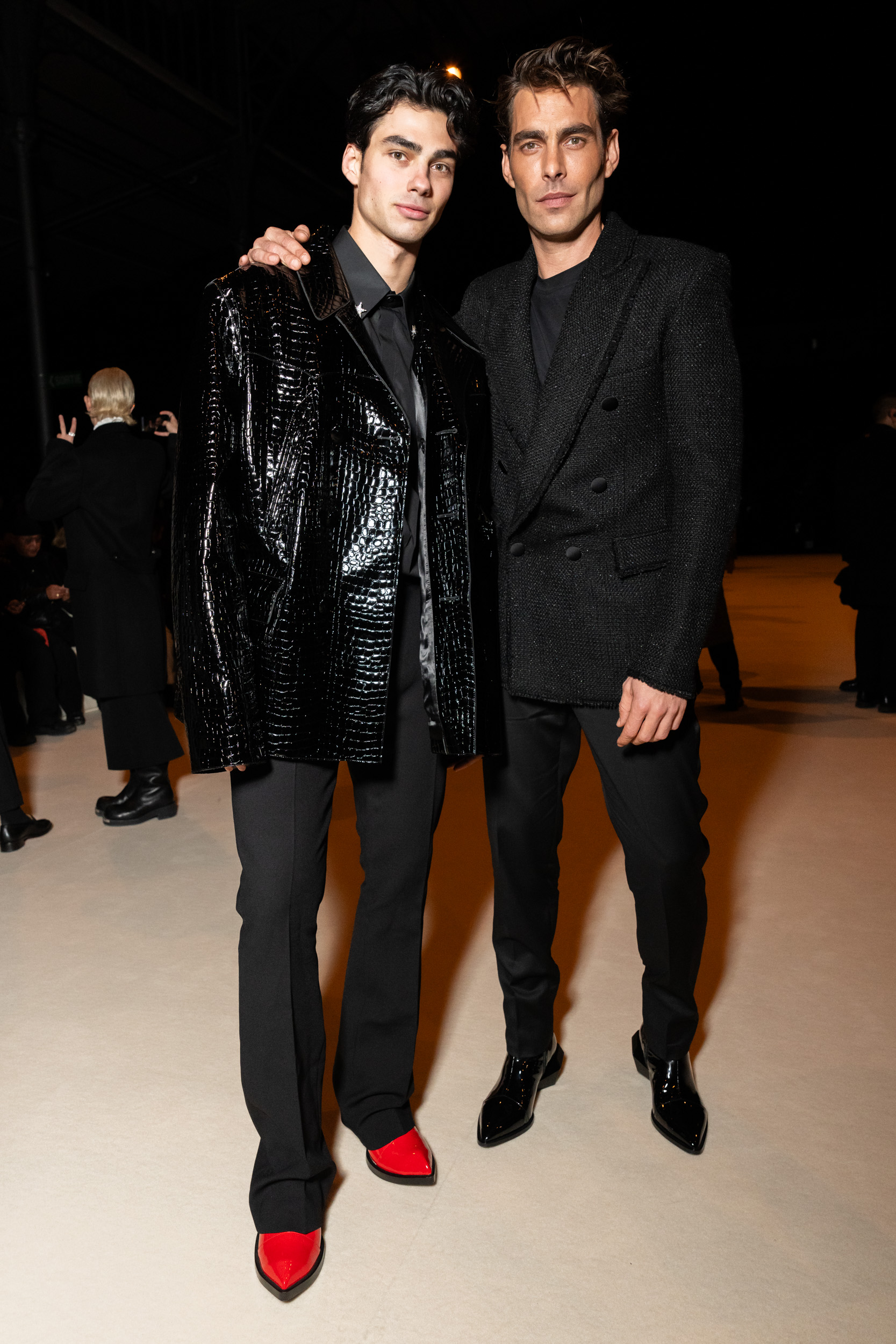 Balmain Fall 2024 Men’s Fashion Show Front Row