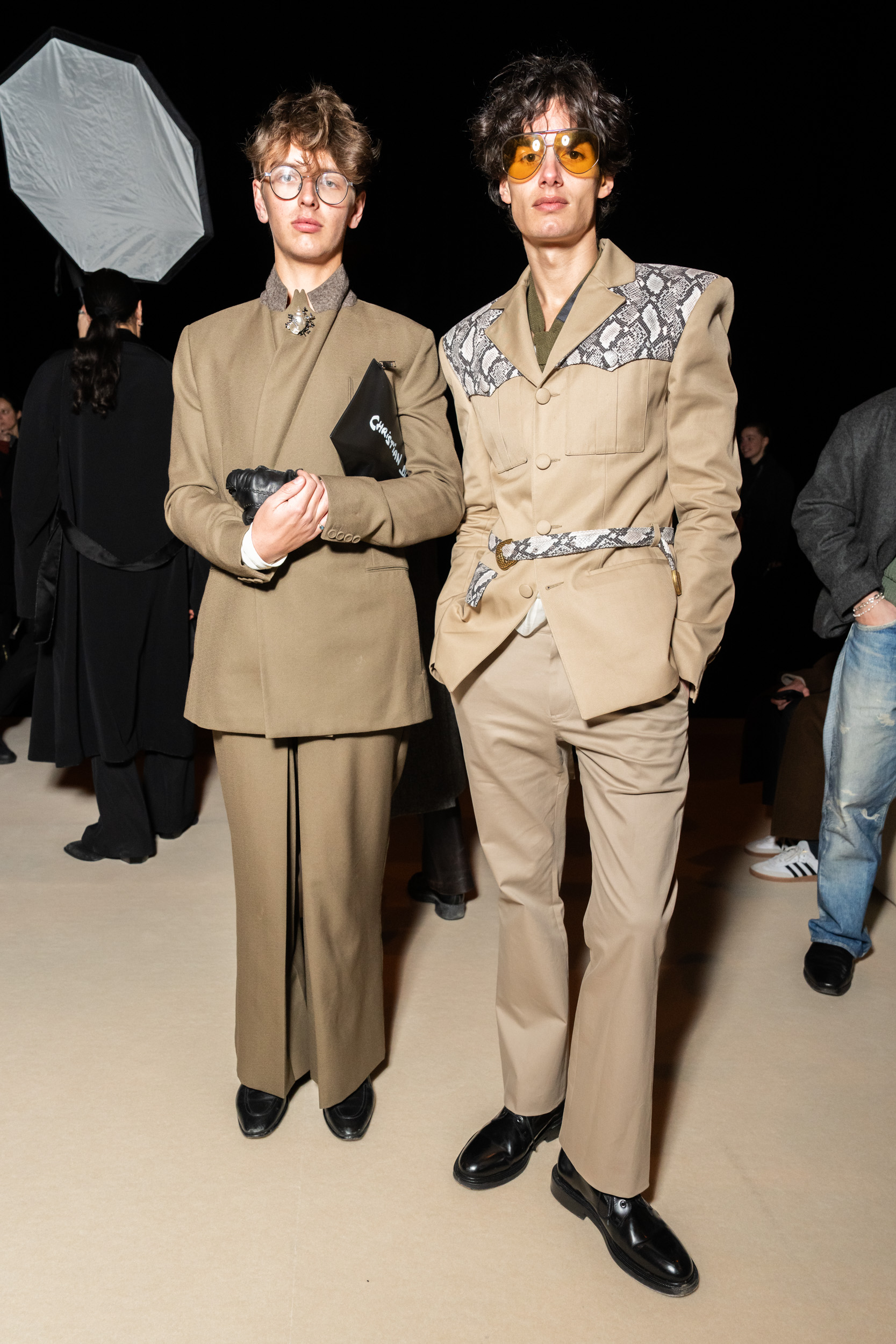 Balmain Fall 2024 Men’s Fashion Show Front Row