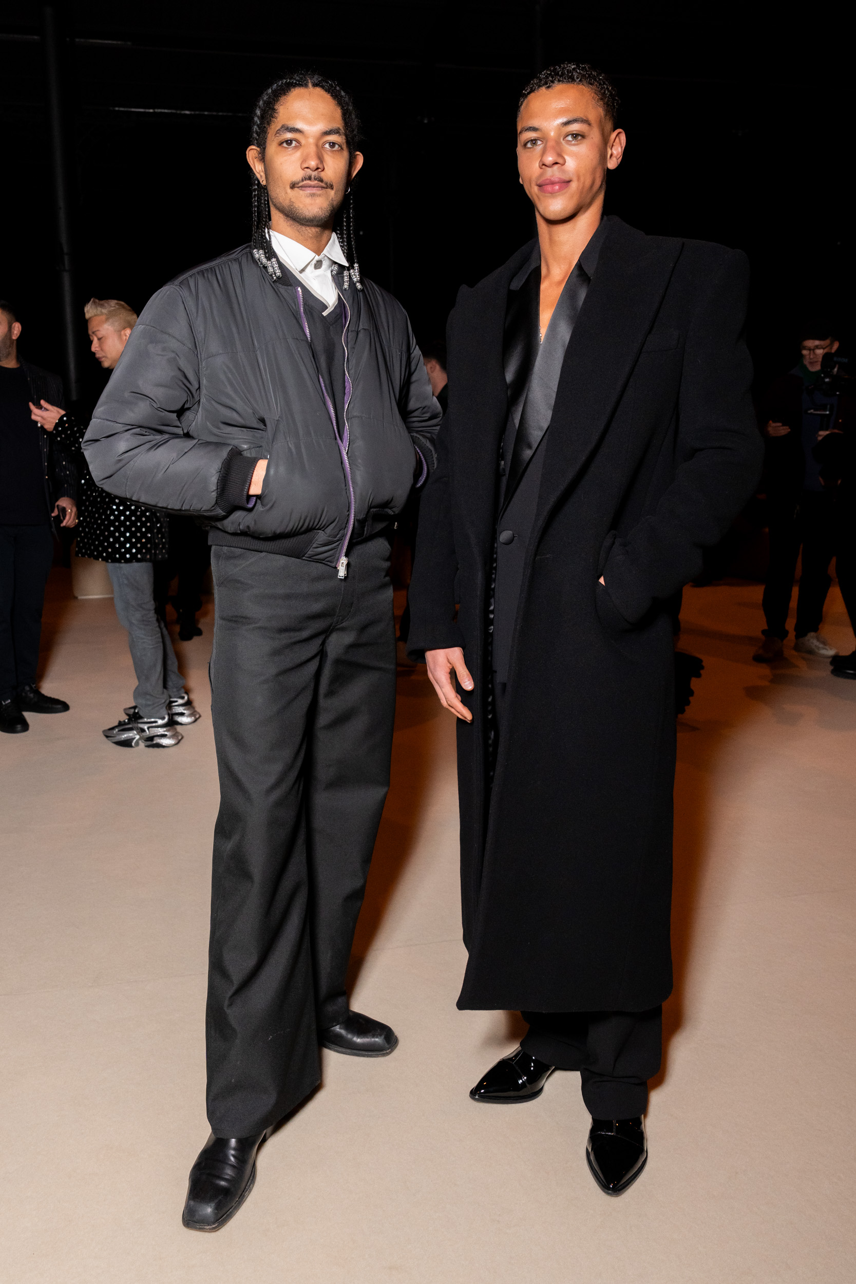 Balmain Fall 2024 Men’s Fashion Show Front Row