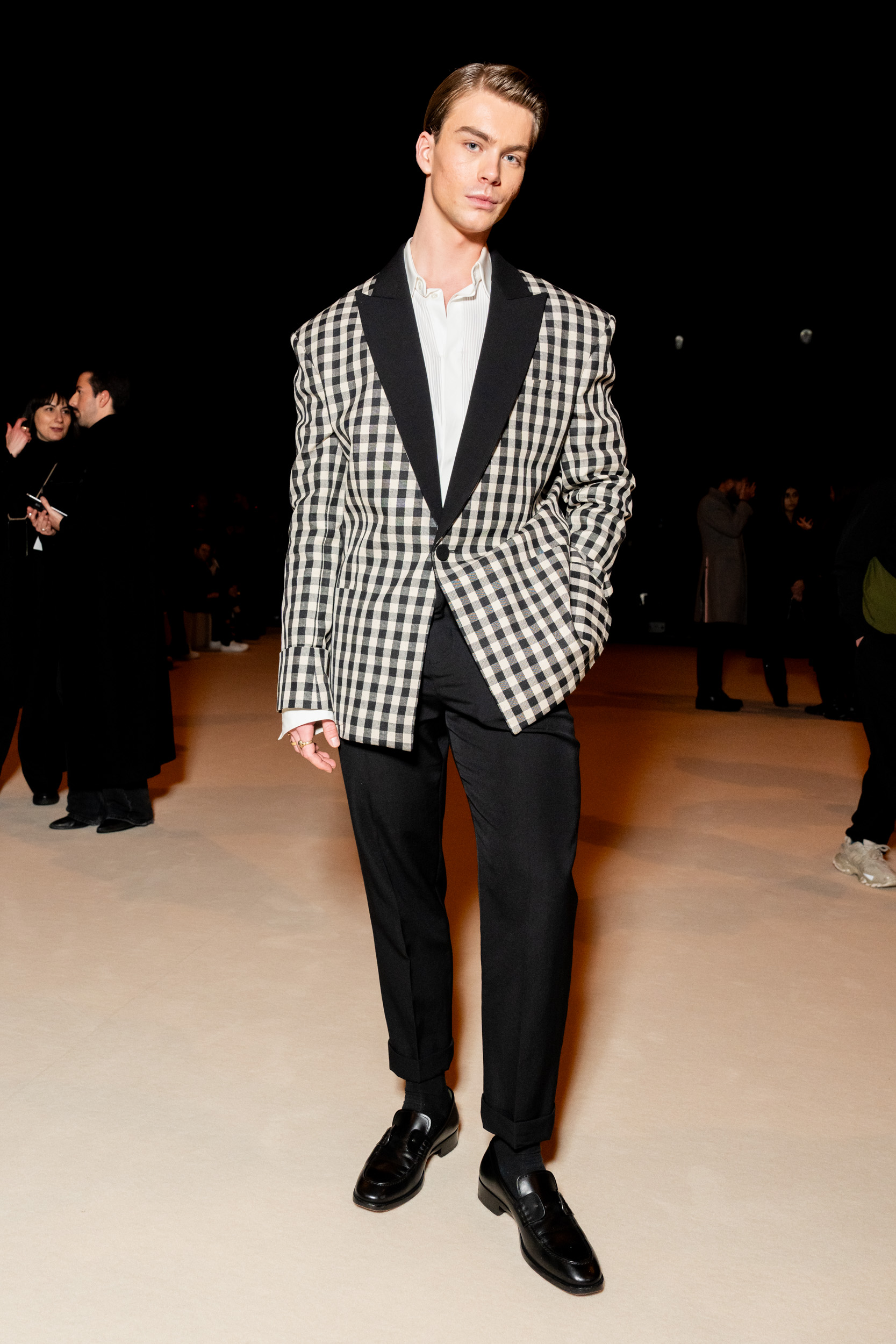 Balmain Fall 2024 Men’s Fashion Show Front Row