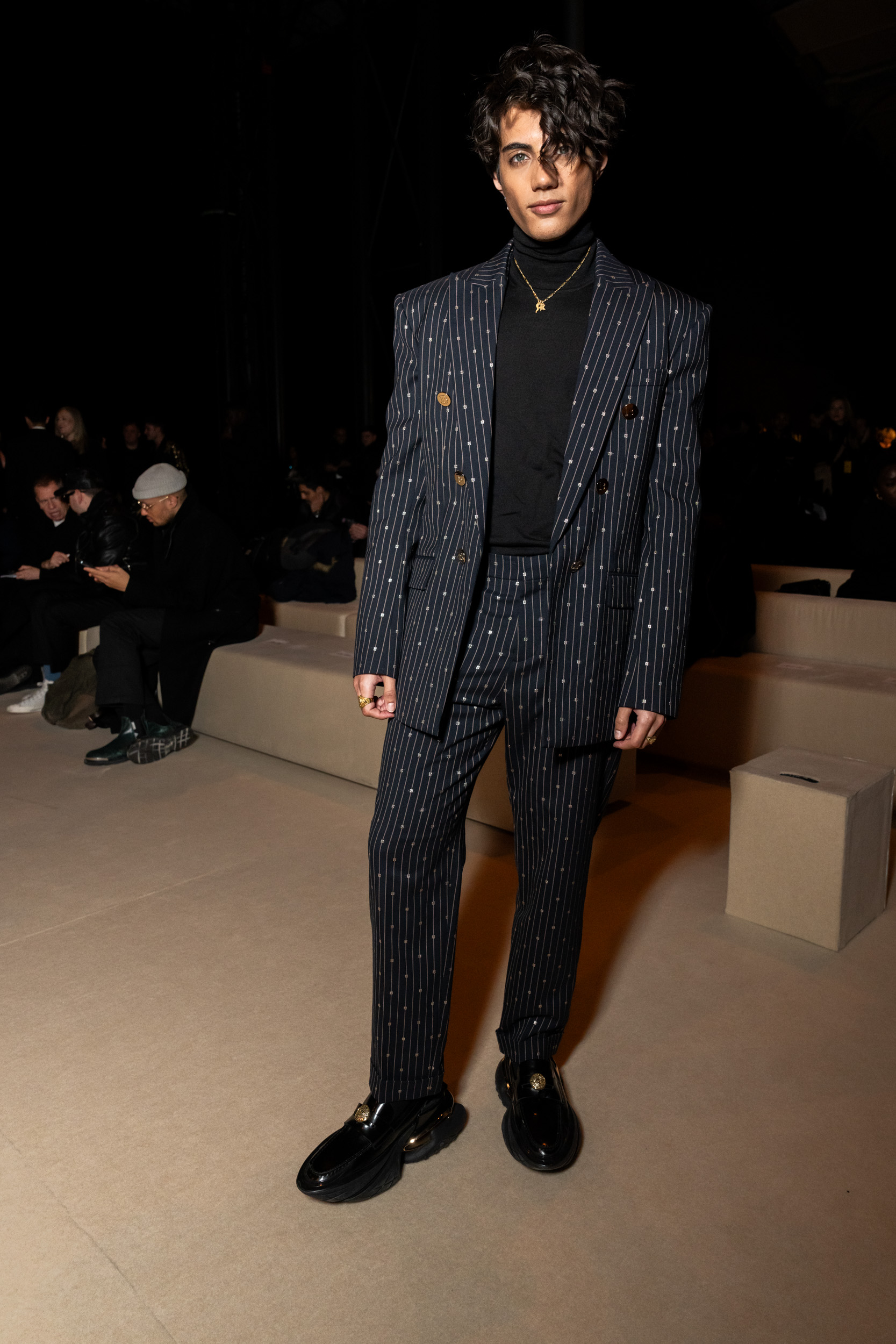 Balmain Fall 2024 Men’s Fashion Show Front Row